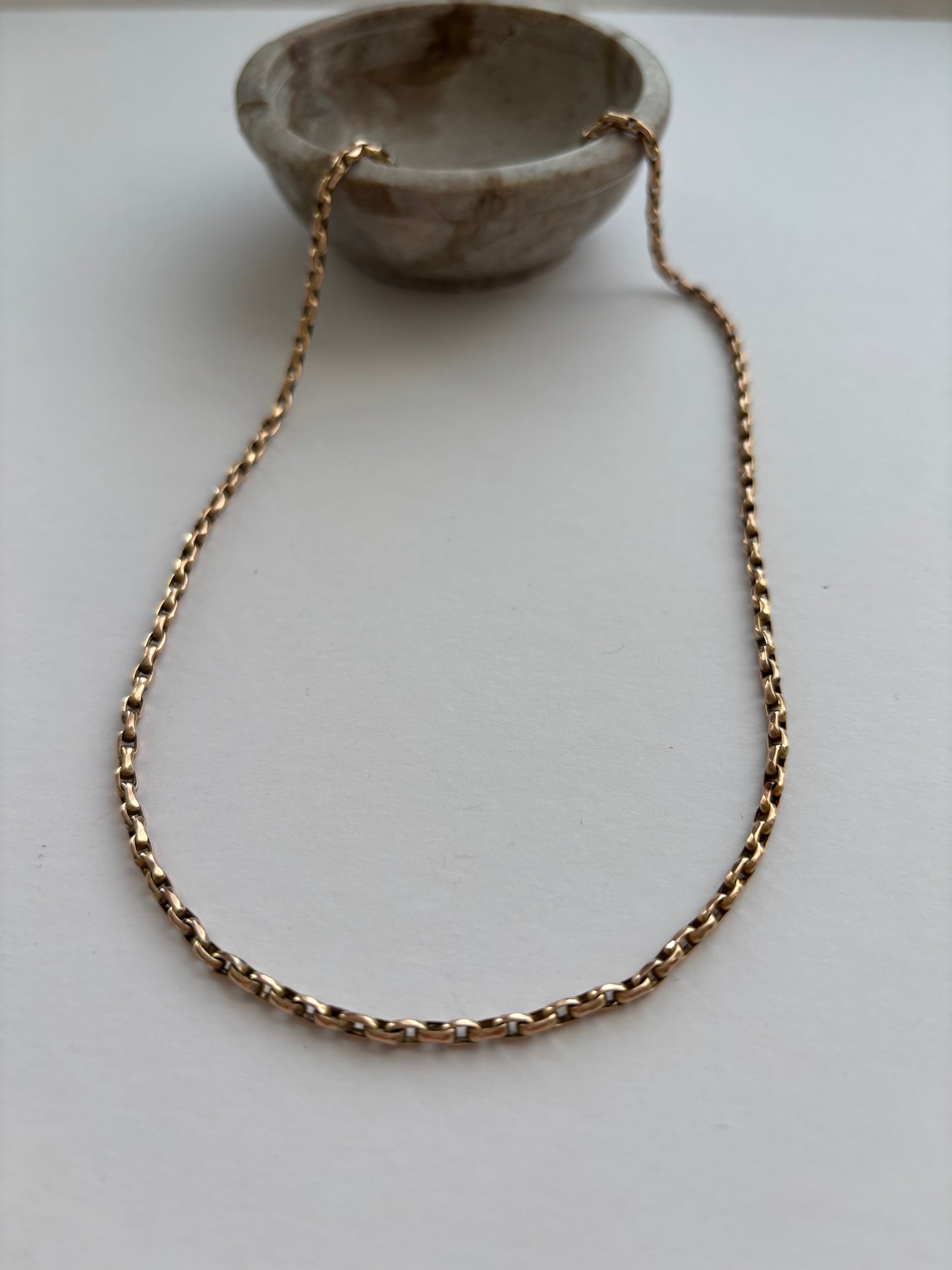 9ct / 9k Gold 1920's Antique Chain