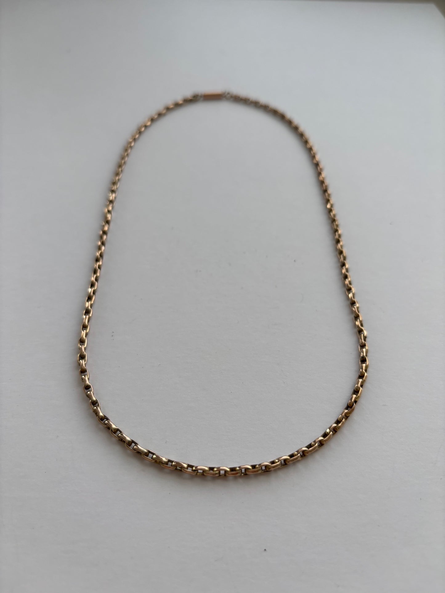 9ct / 9k Gold 1920's Antique Chain