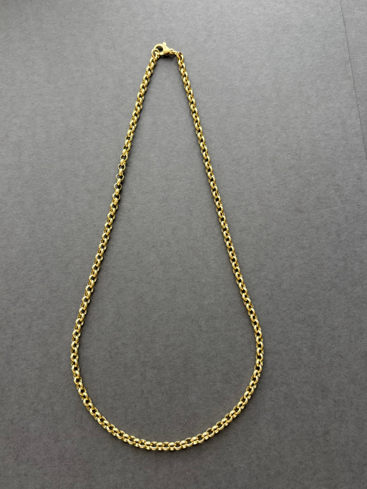 Vintage 9k Gold Belcher / Rolo Chain