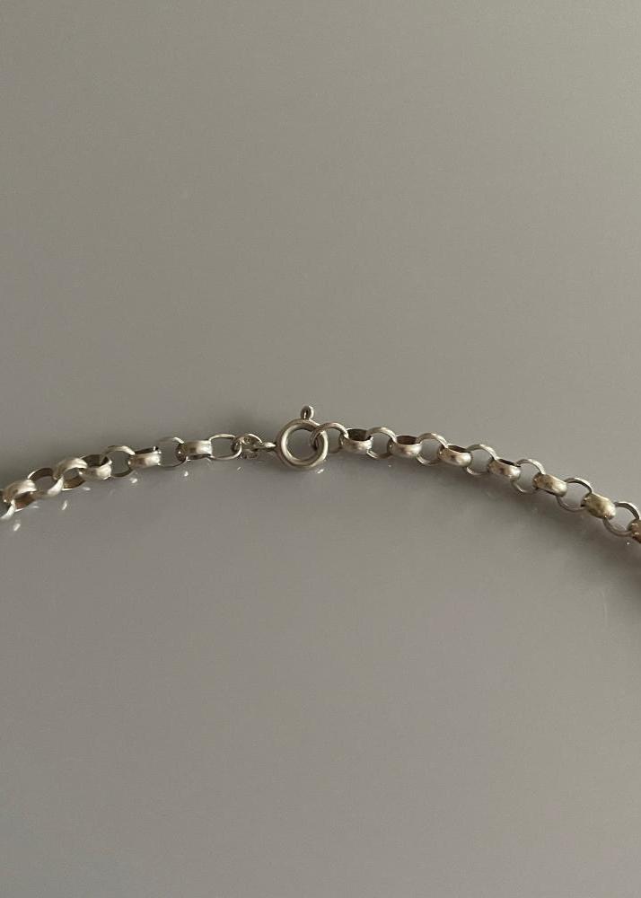 Gorgeous Sterling Silver Belcher Style Chain