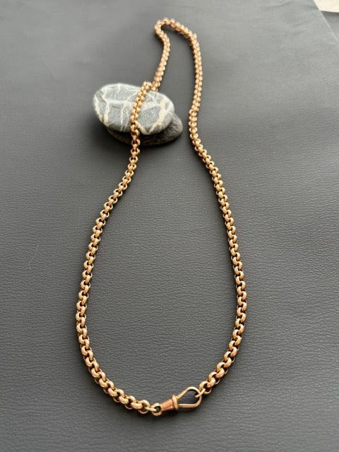 9k Gold Large Belcher/ Rolo LInk Chain