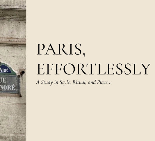 Paris, effortlessly