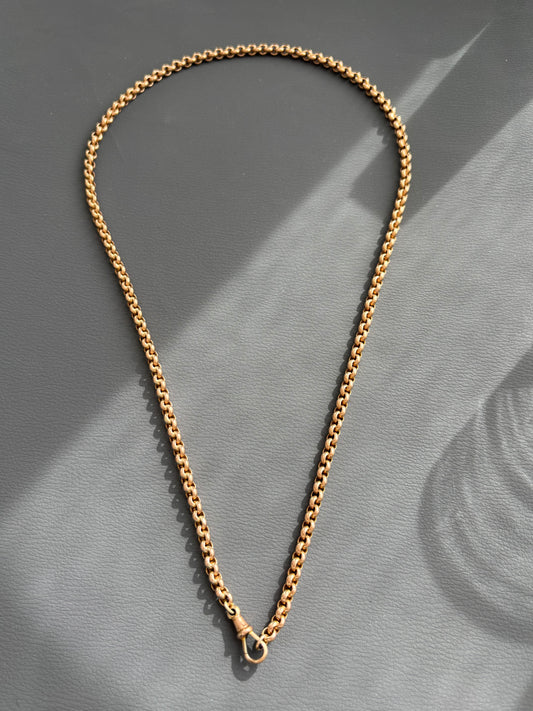 9k Gold Large Belcher/ Rolo LInk Chain
