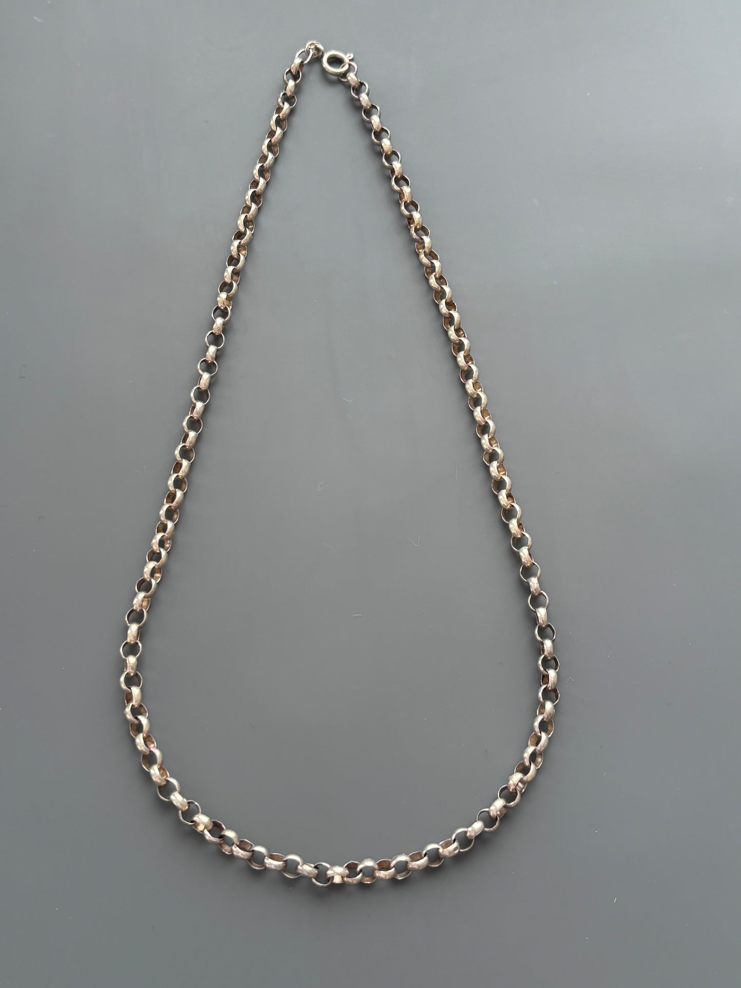 Gorgeous Sterling Silver Belcher Style Chain