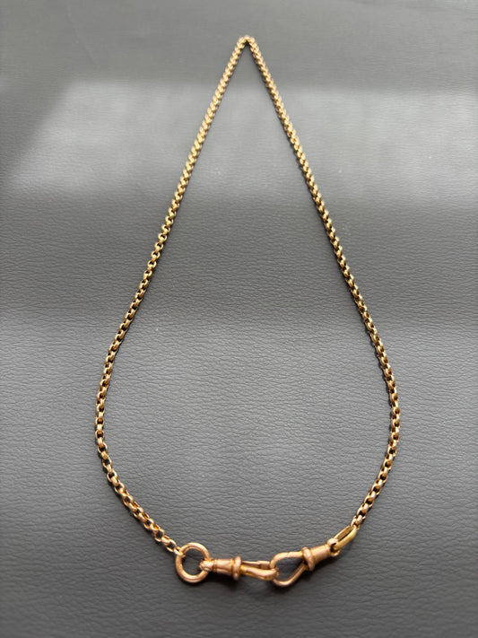 9k Gold Guard Chain Necklace
