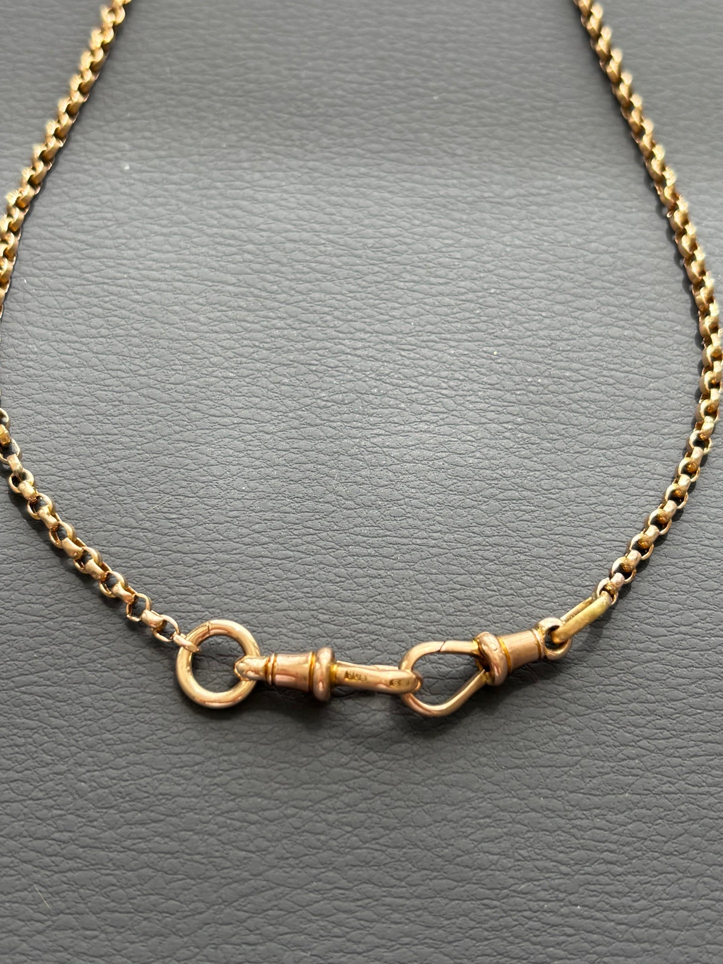9k Gold Guard Chain Necklace