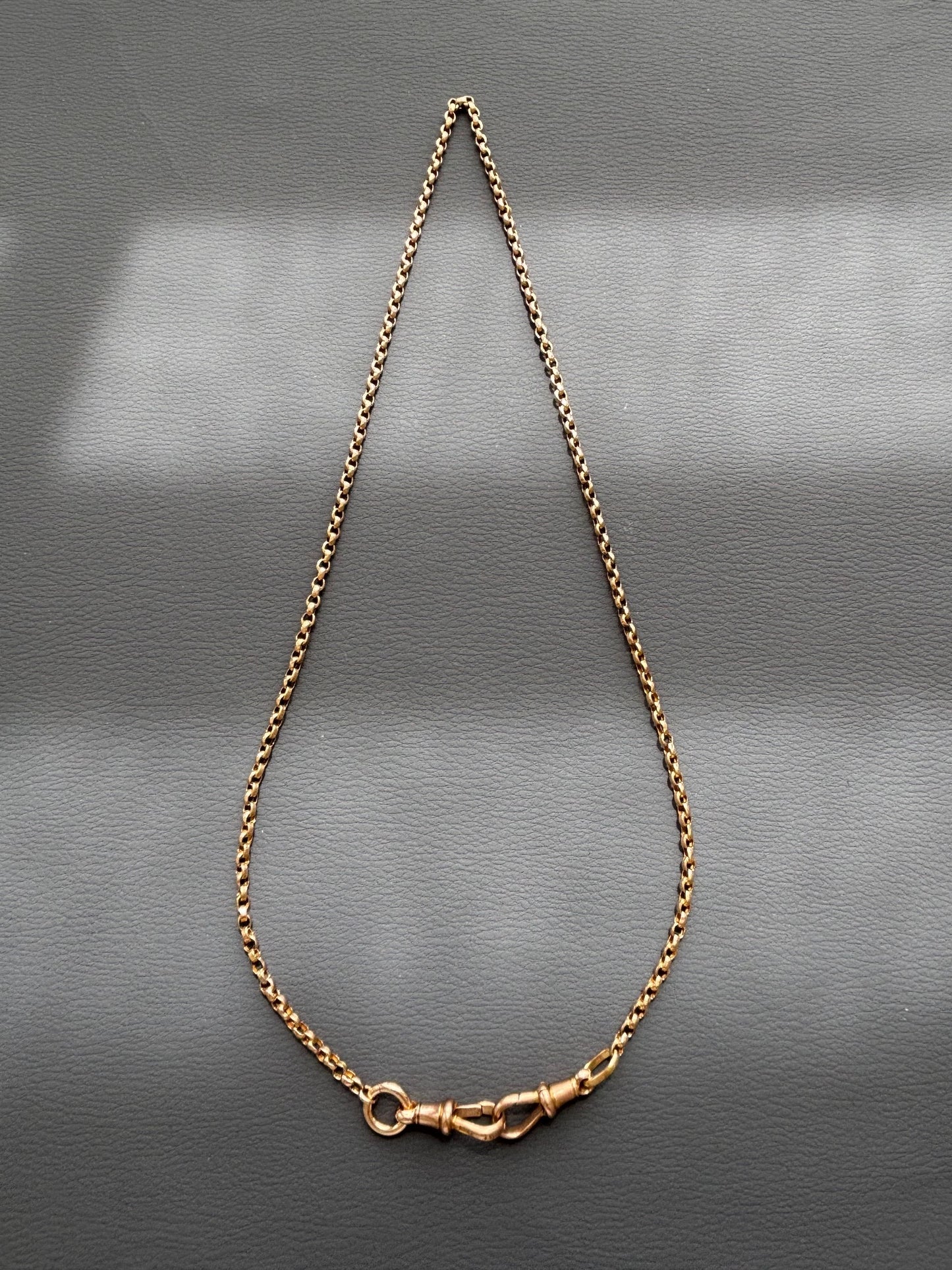 9k Gold Guard Chain Necklace