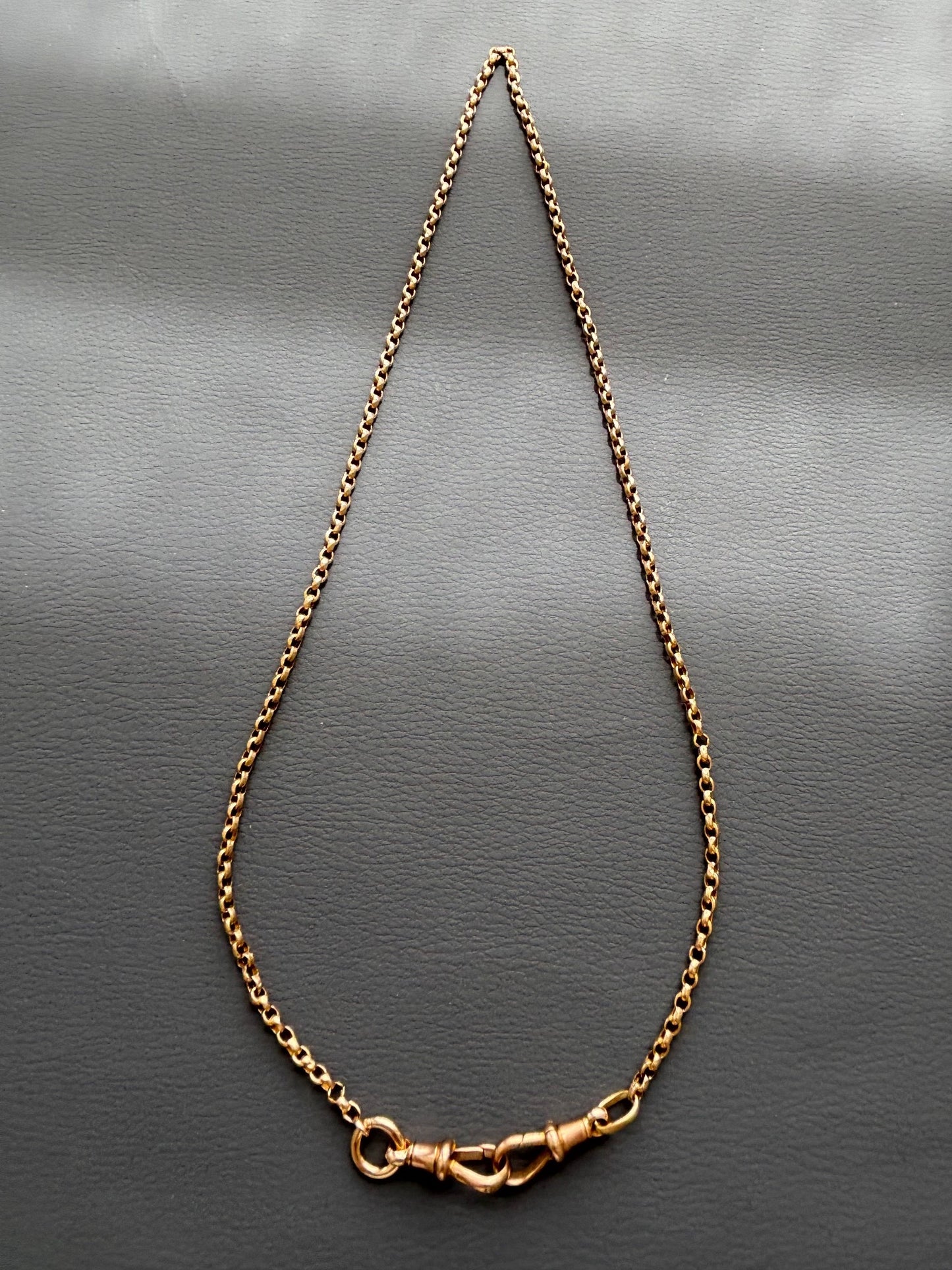 9k Gold Guard Chain Necklace