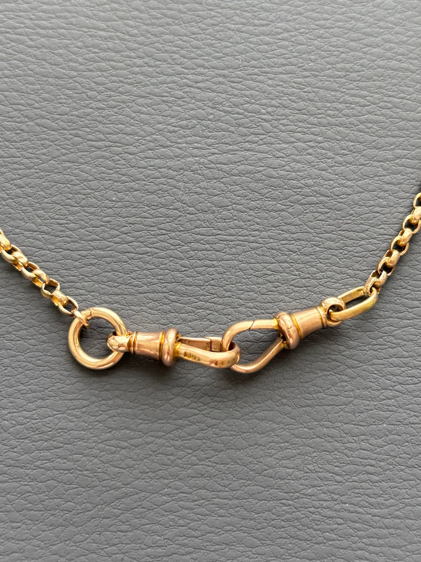 9k Gold Guard Chain Necklace