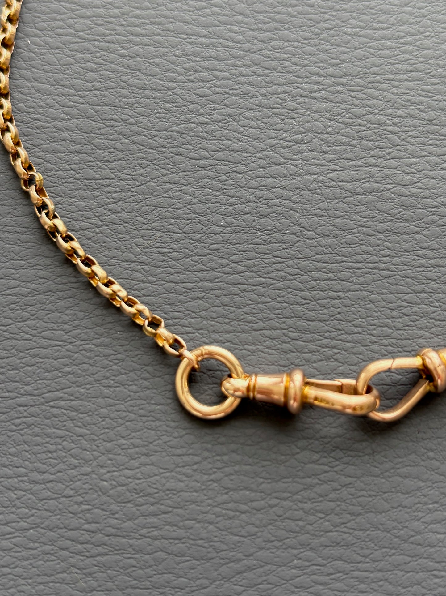 9k Gold Guard Chain Necklace