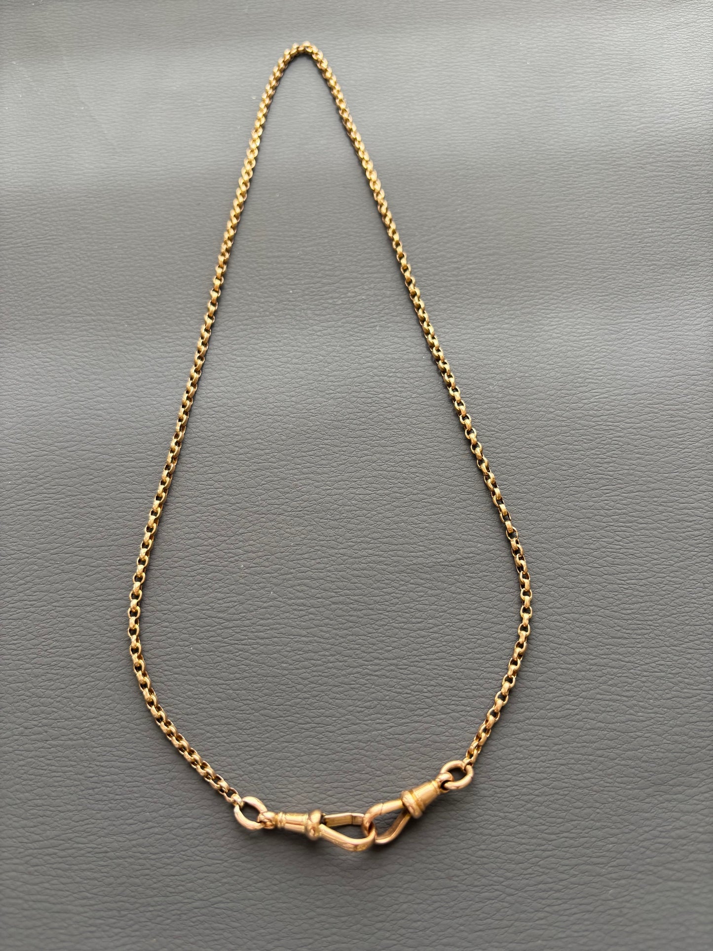 9k Gold Guard Chain Necklace