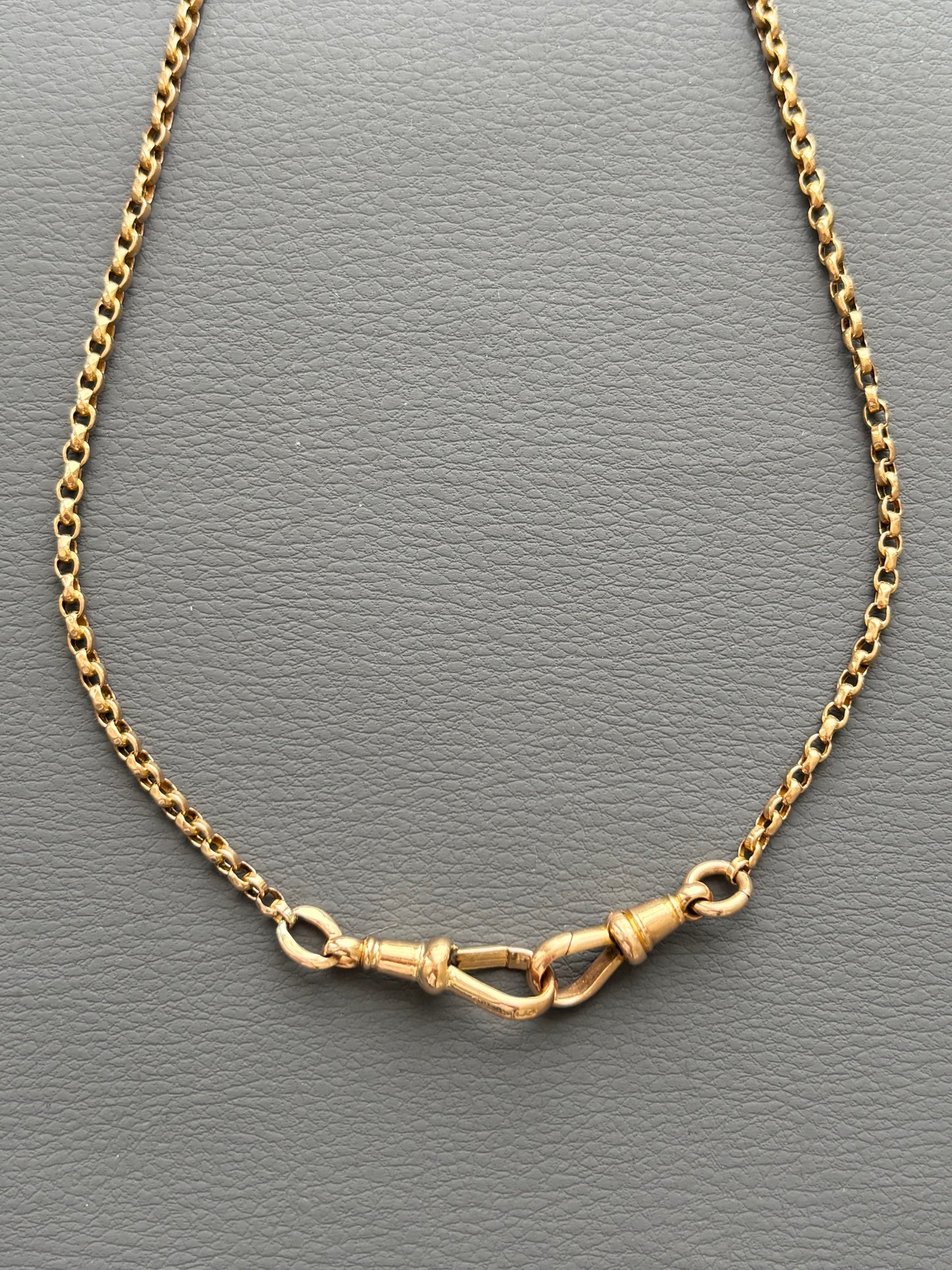 9k Gold Guard Chain Necklace