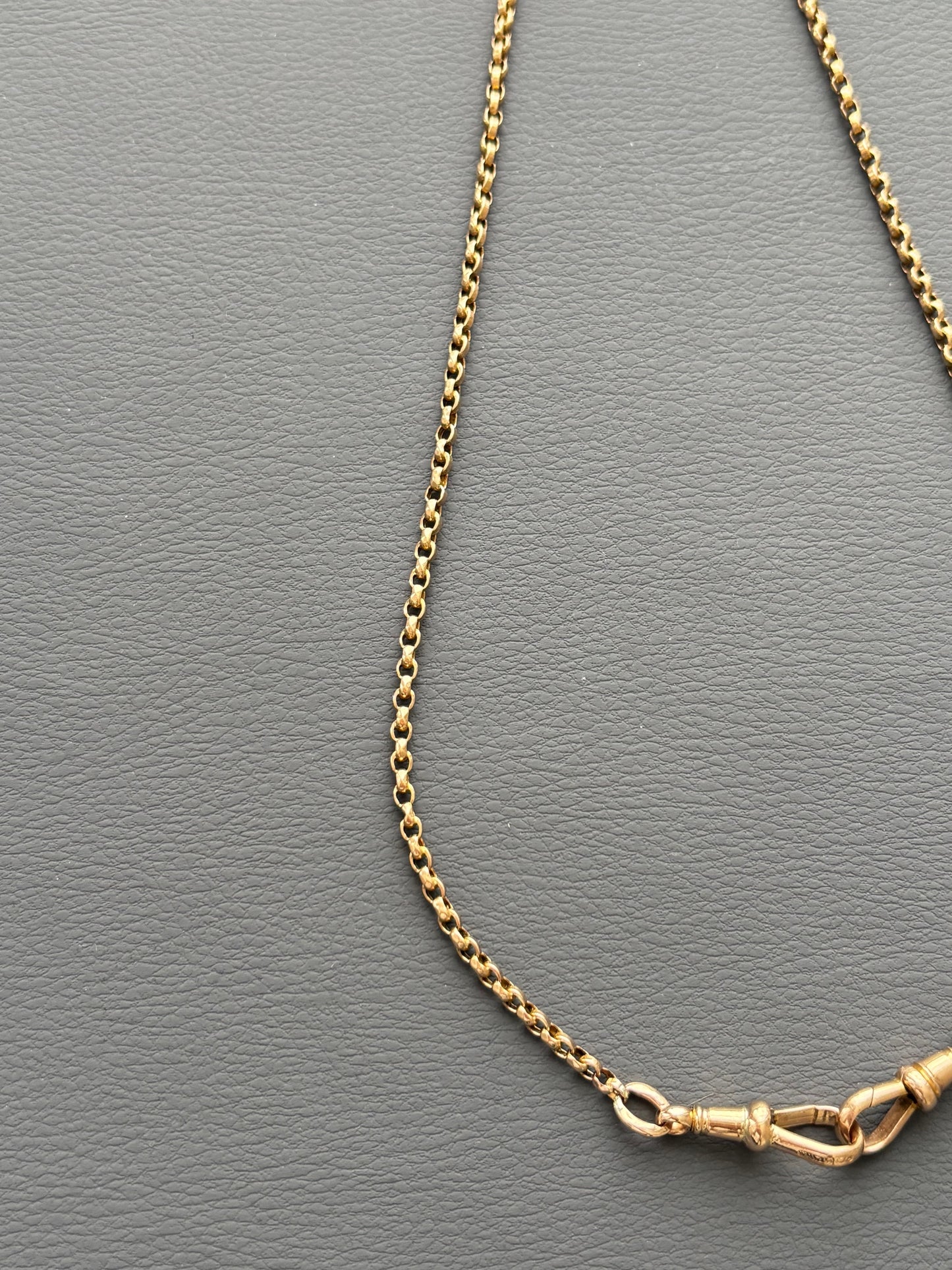 9k Gold Guard Chain Necklace