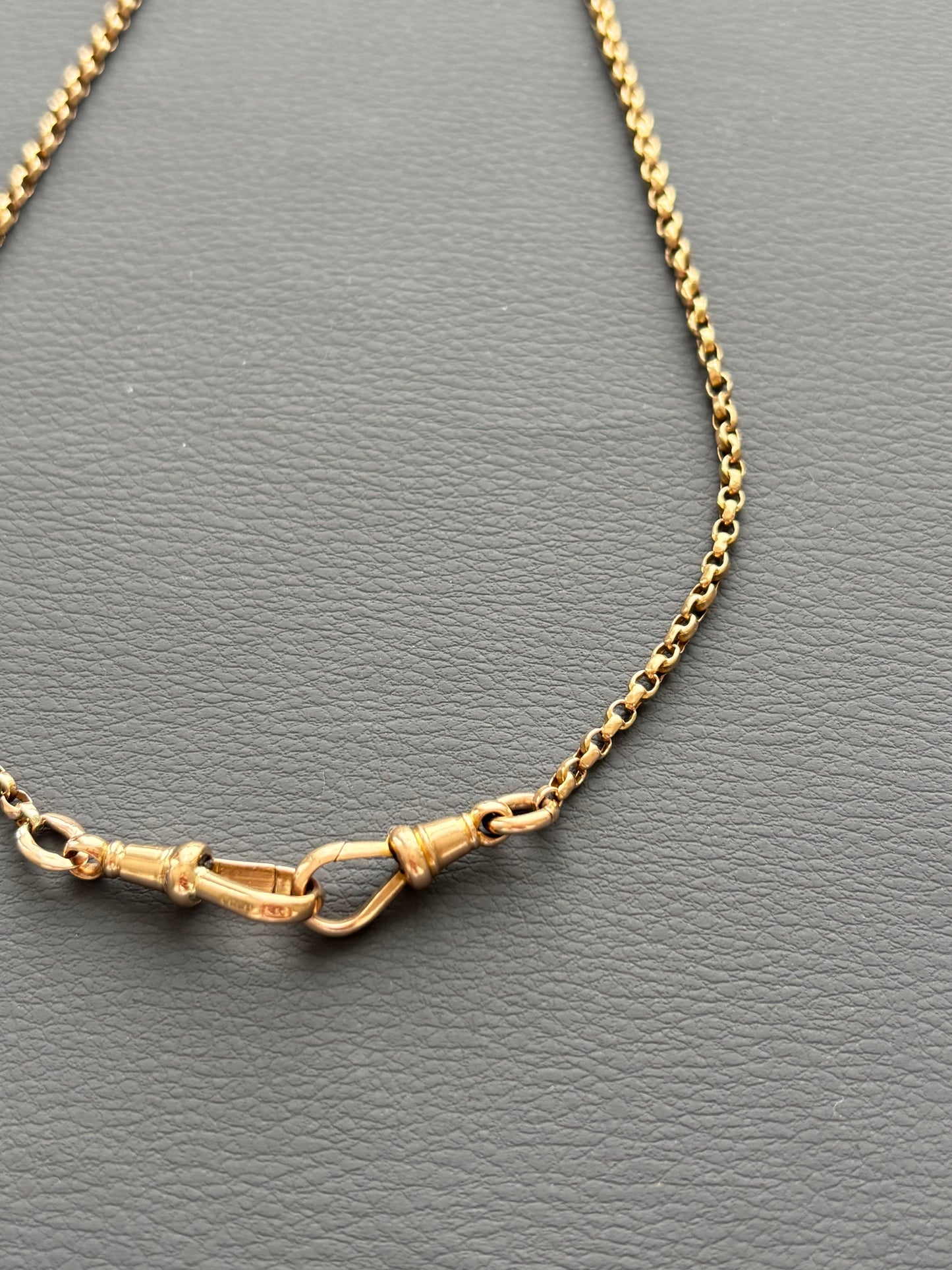 9k Gold Guard Chain Necklace