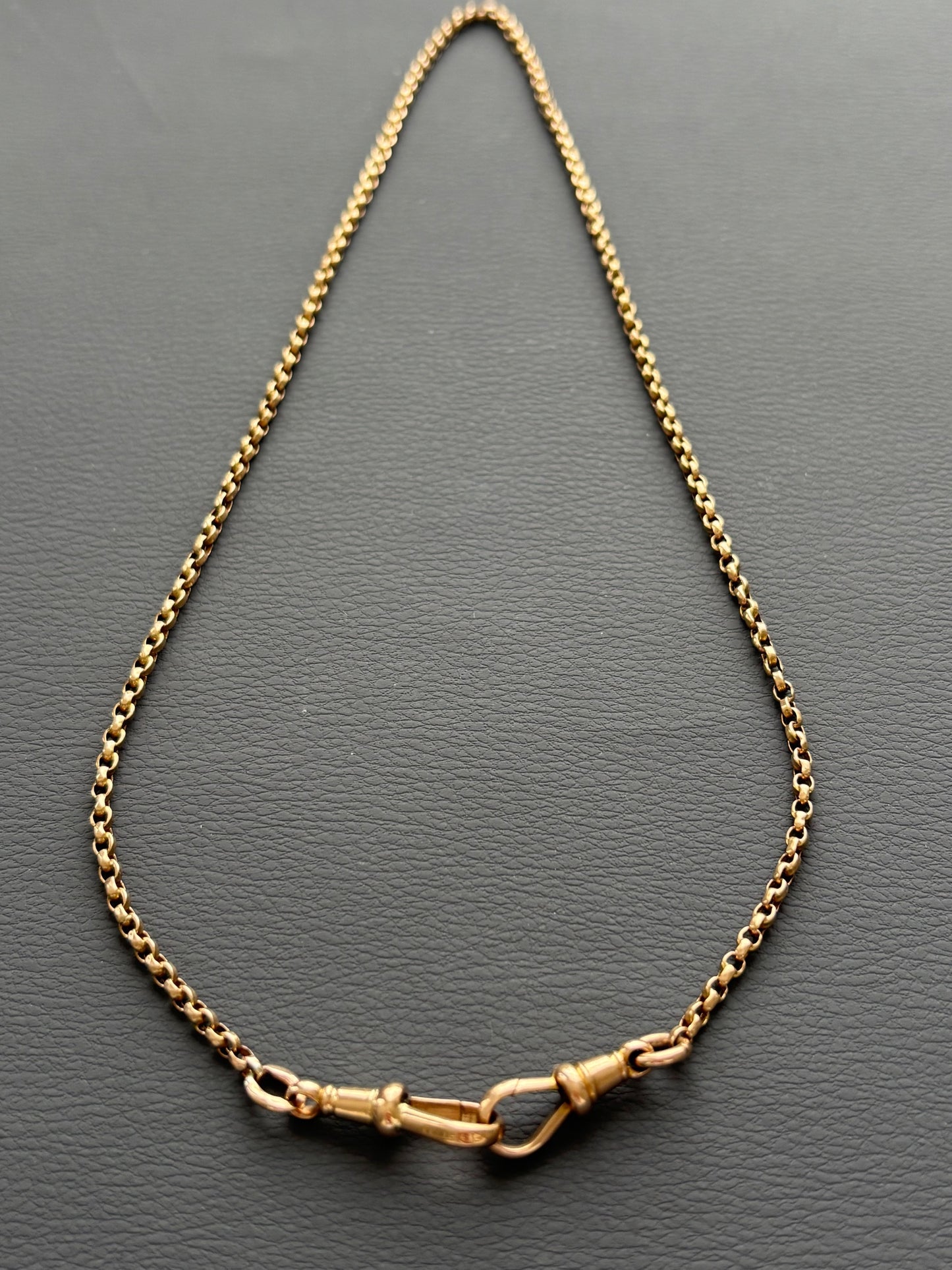 9k Gold Guard Chain Necklace