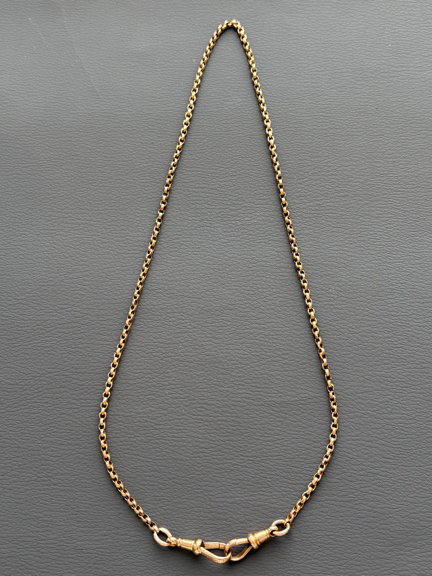 9k Gold Guard Chain Necklace