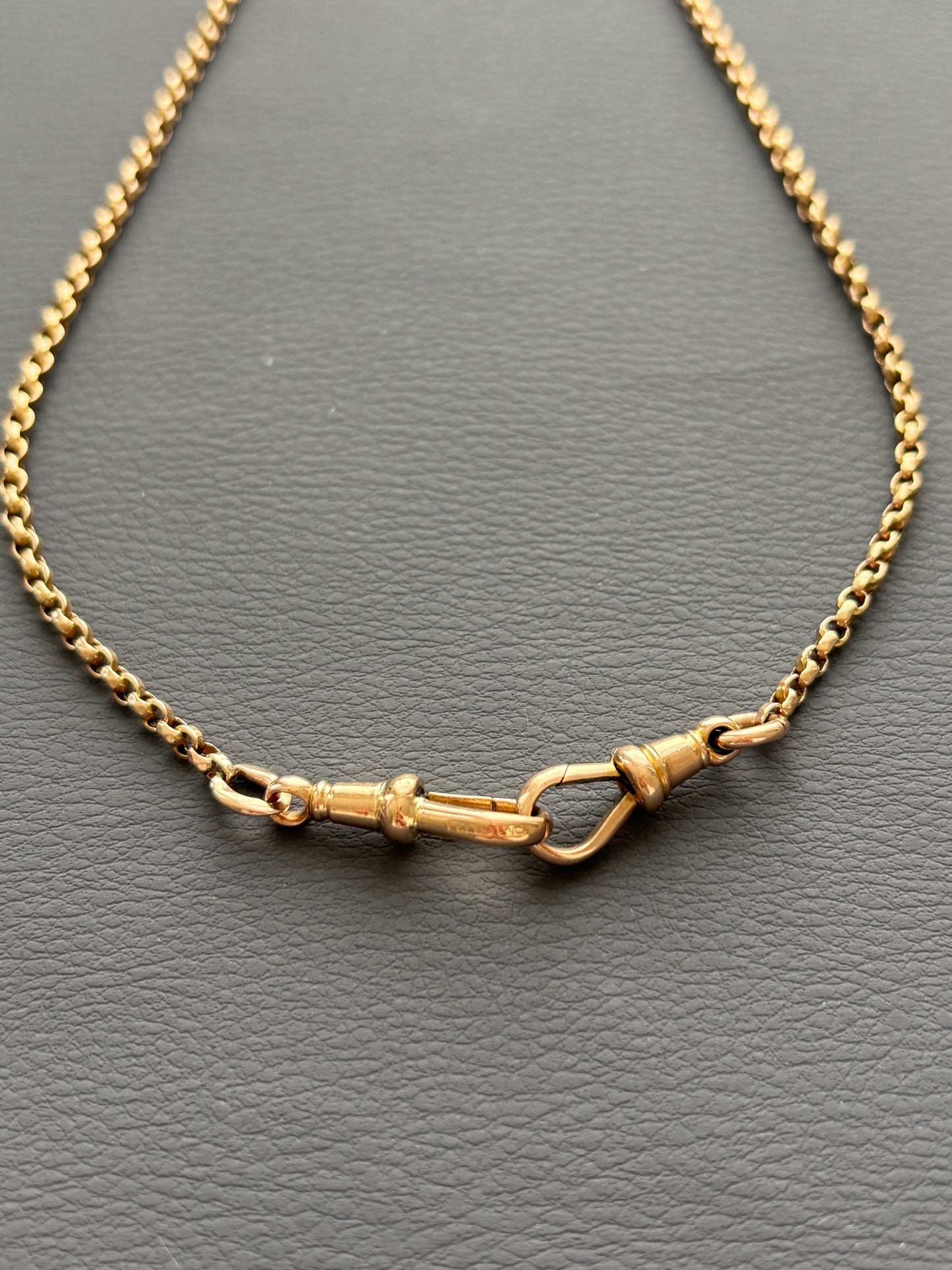 9k Gold Guard Chain Necklace