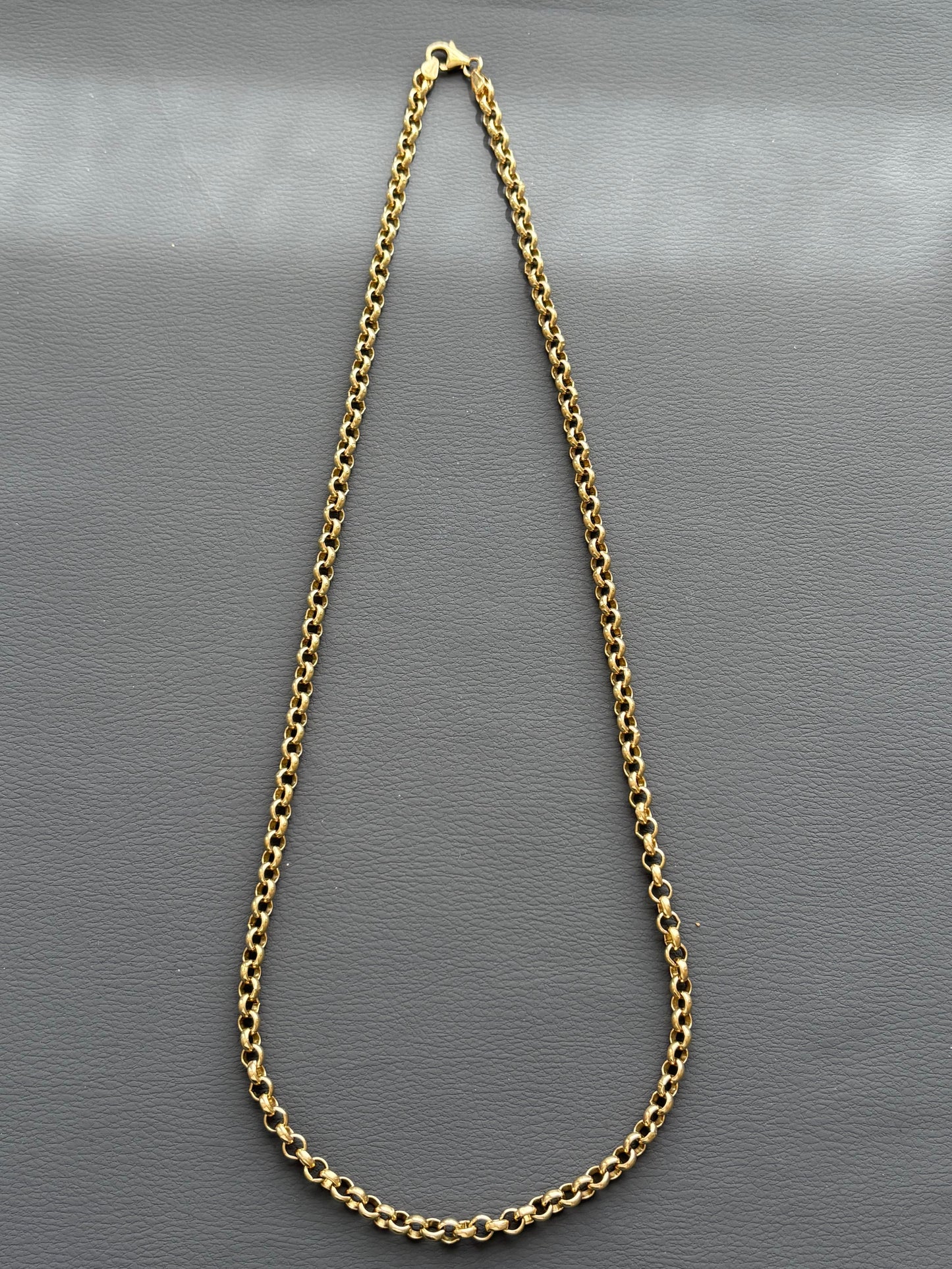 Vintage 9k Gold Chunky Rolo / Belcher Chain