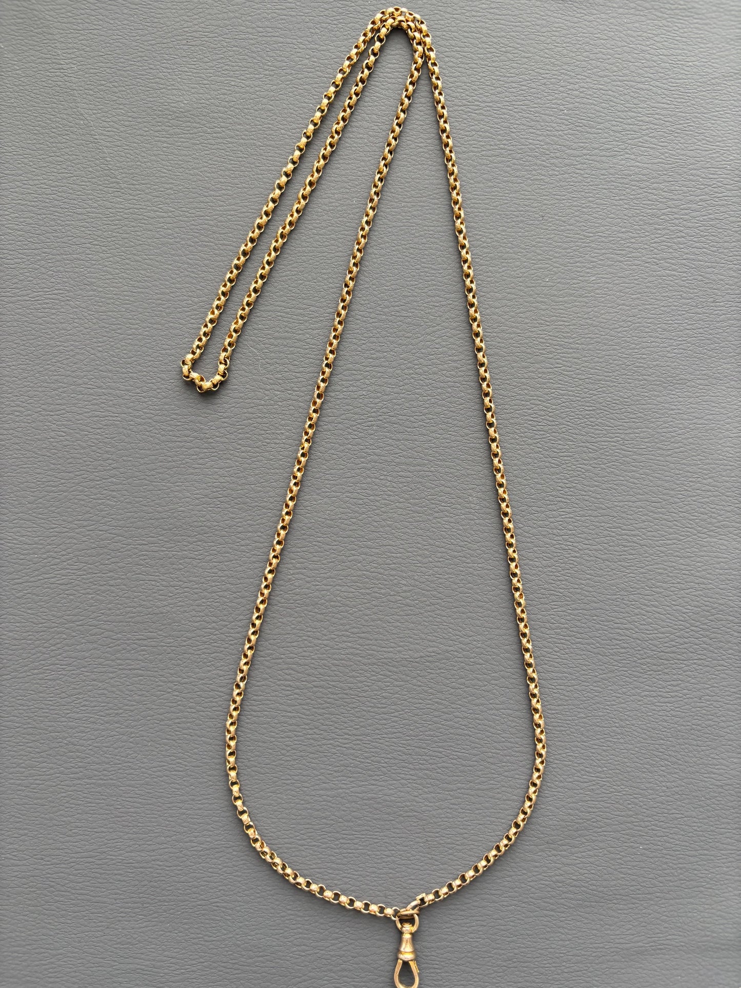 Antique 9k Gold Guard Chain