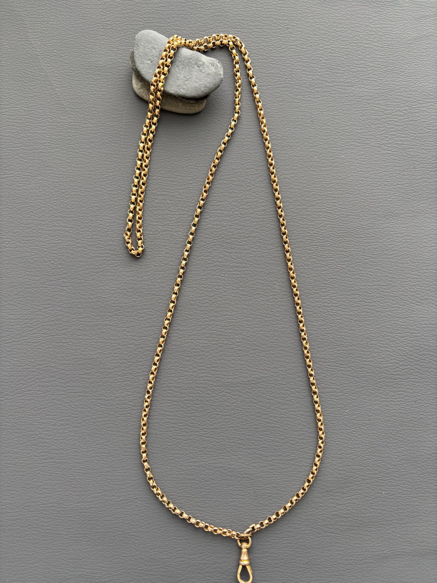 Antique 9k Gold Guard Chain