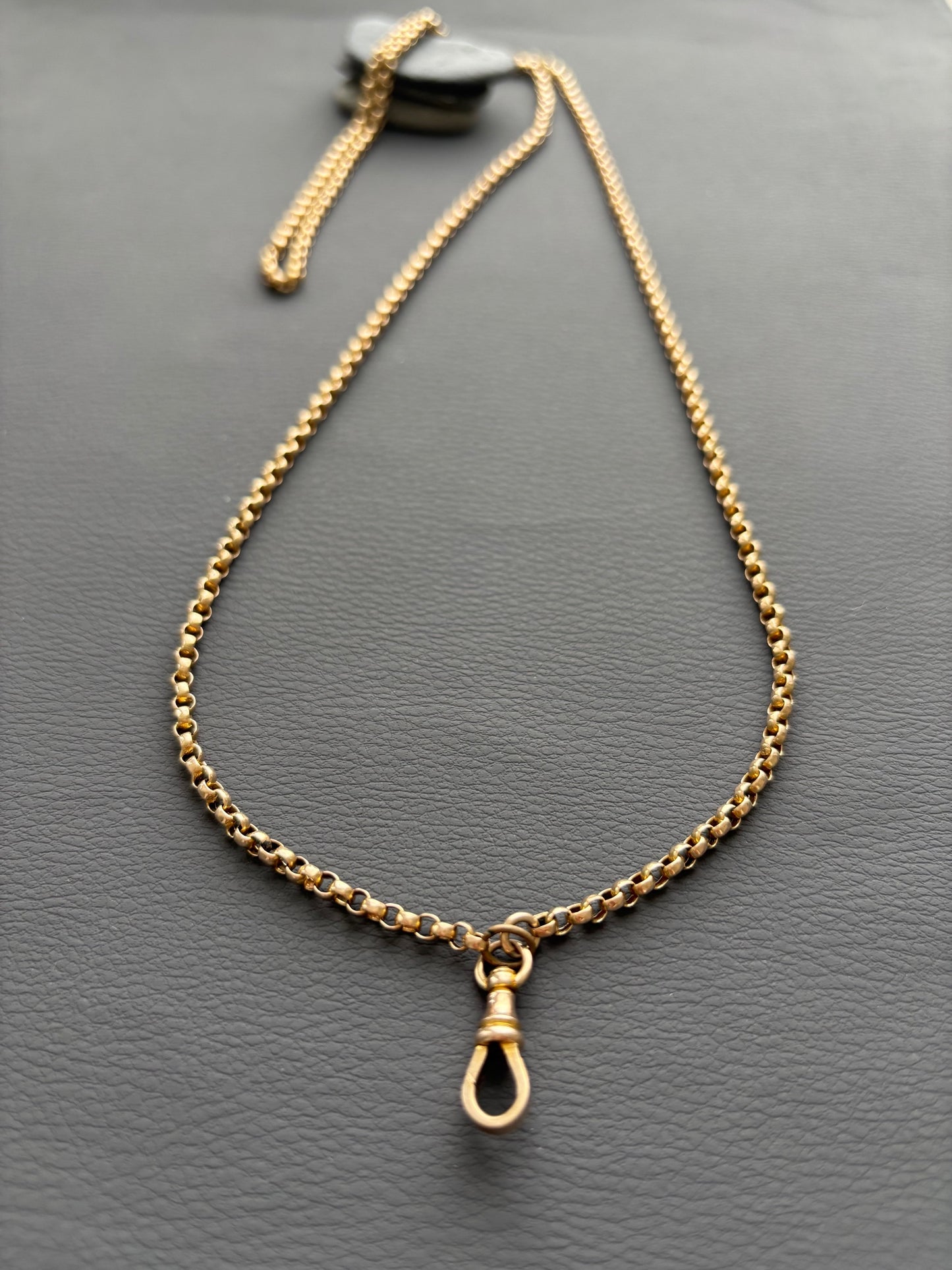 Antique 9k Gold Guard Chain