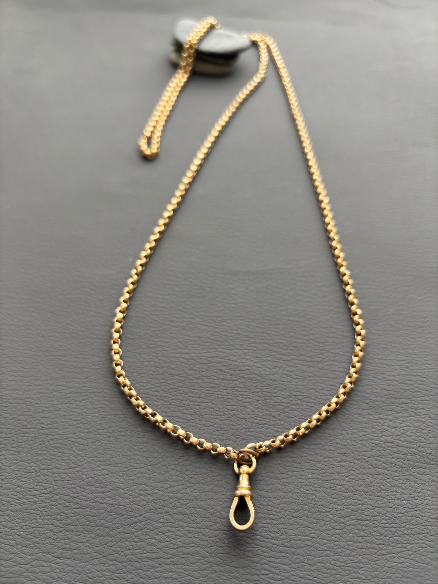 Antique 9k Gold Guard Chain
