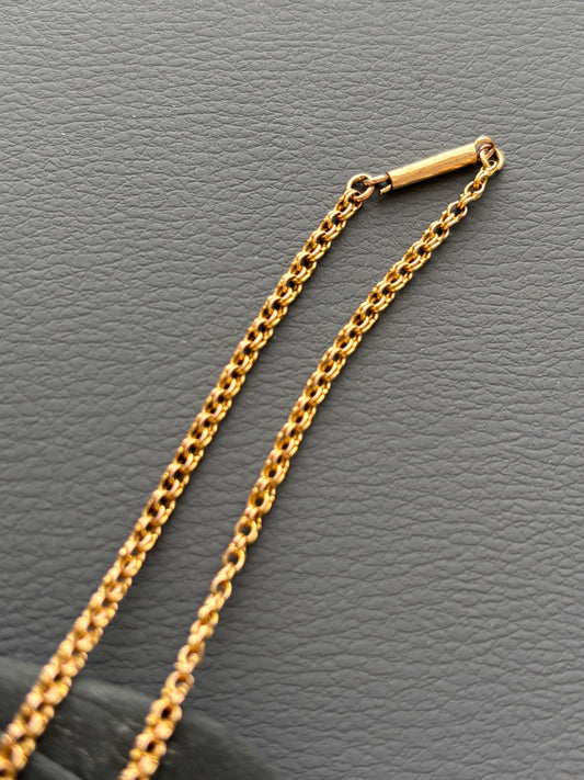 Beautiful Vintage 9k Gold Chain Necklace