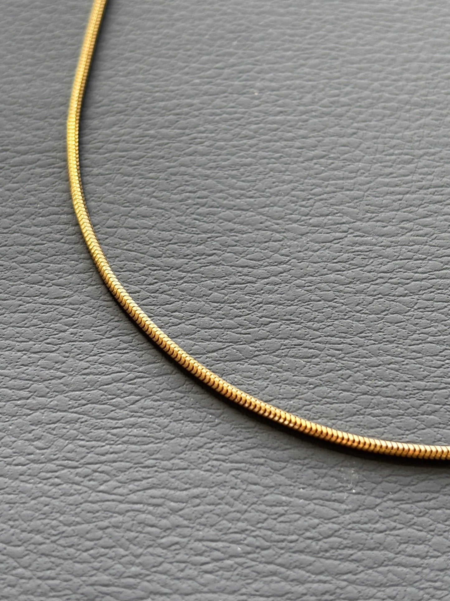 Vintage 18k Gold Snake Chain