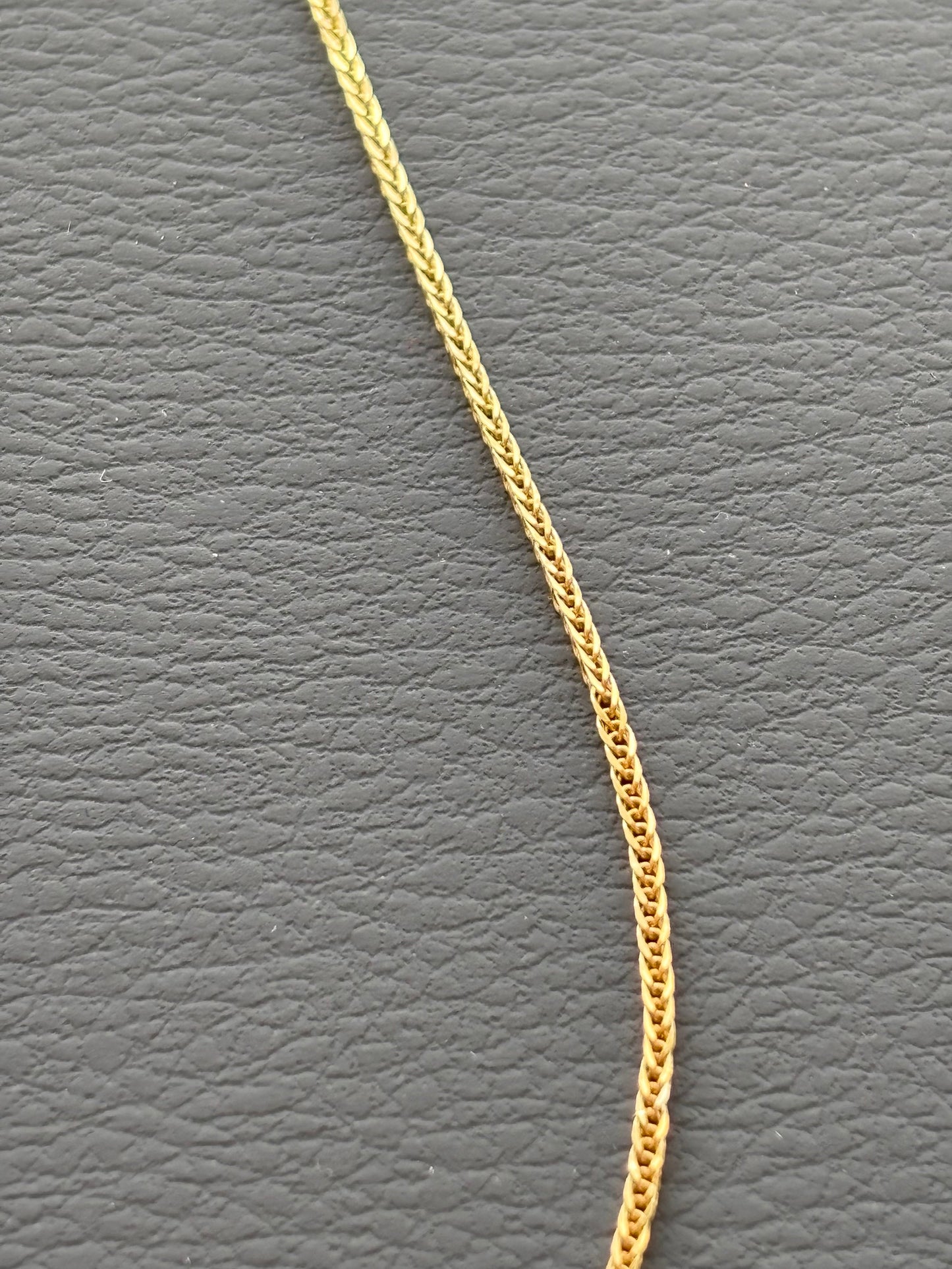 Vintage 18k Gold Herringbone Chain