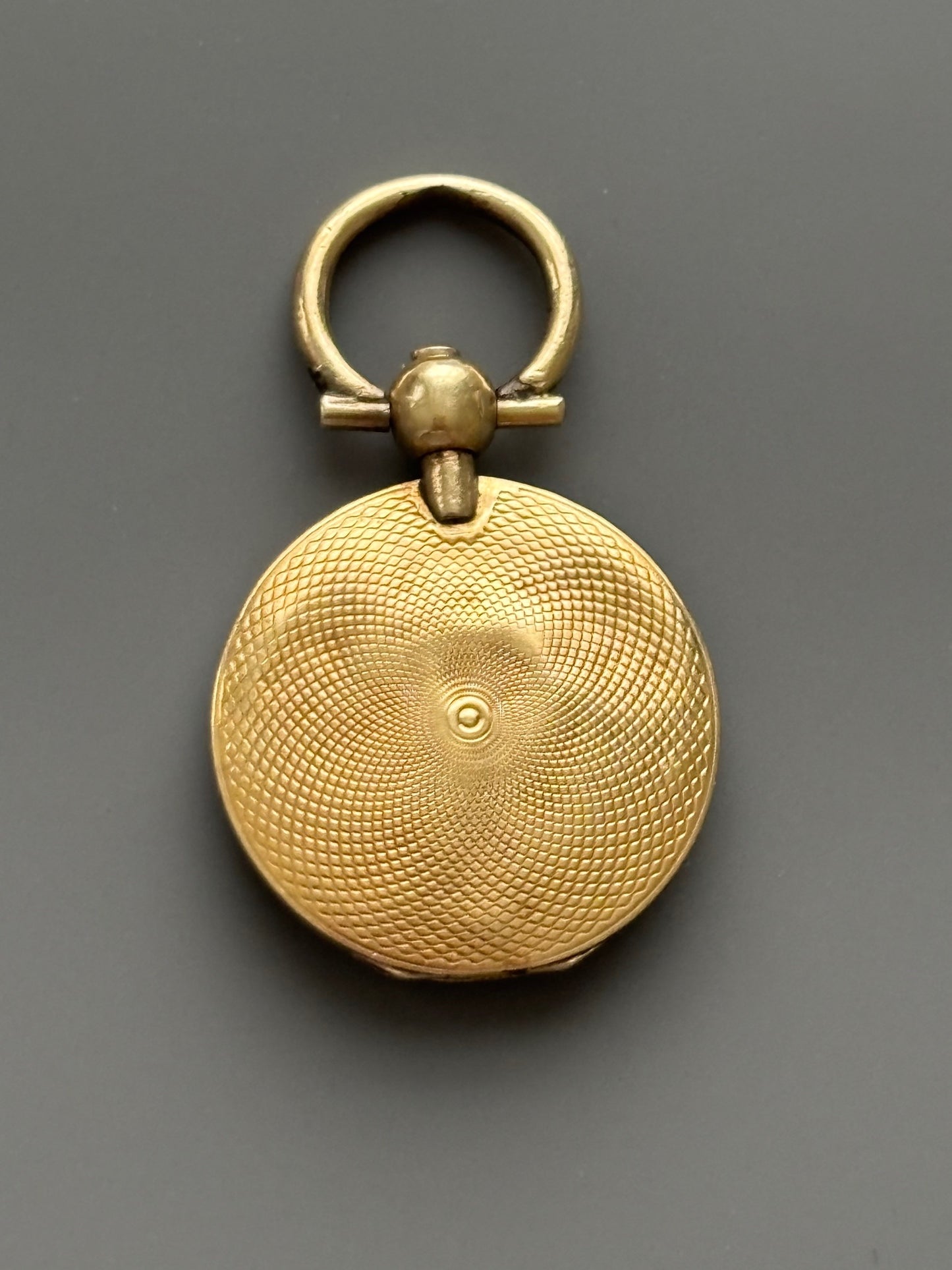 Antique 14k Gold Locket Pendant 1834