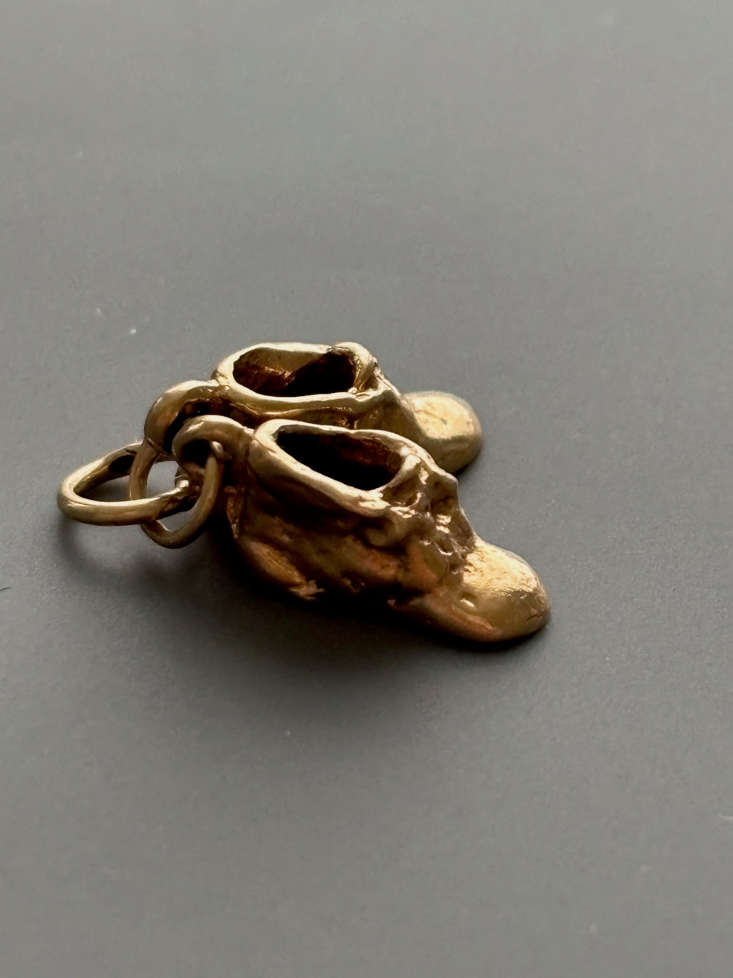9k Gold Baby Shoes Charm Pendant
