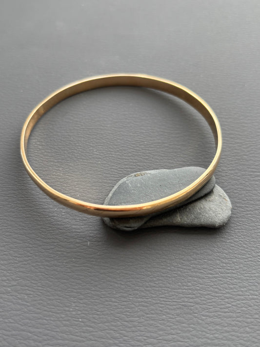 9k Gold Solid Bangle 1994