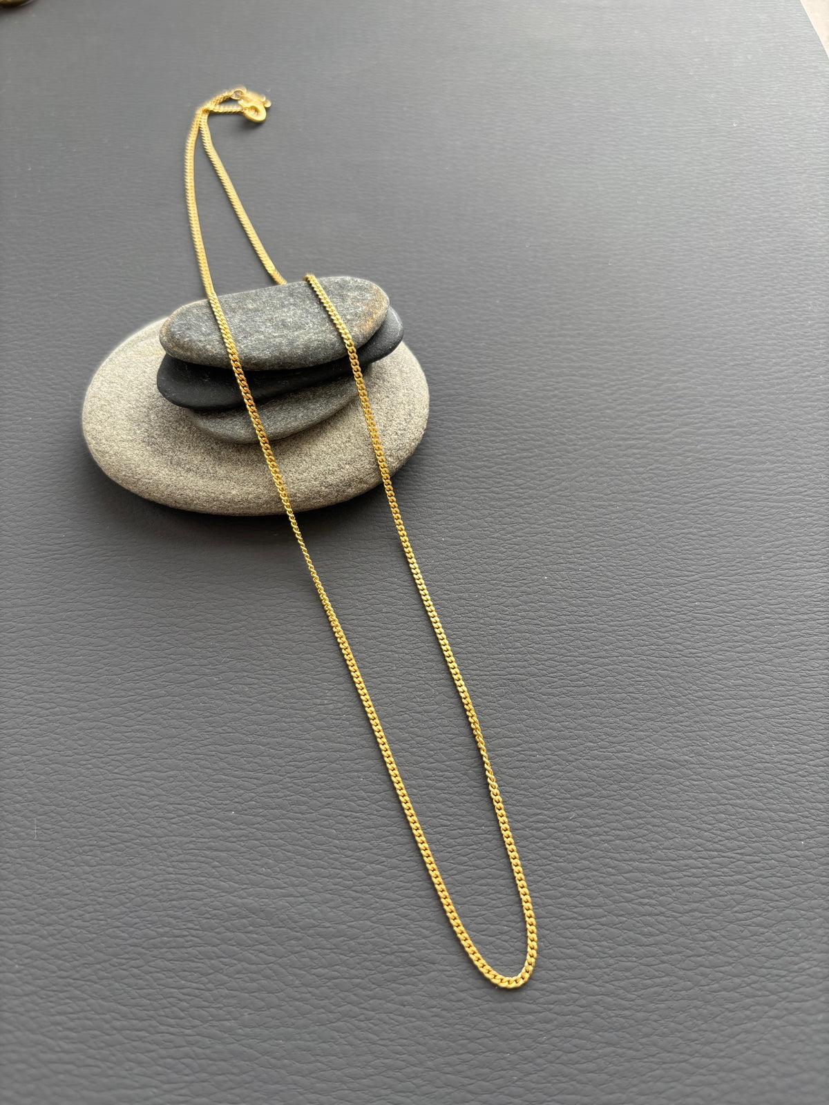 Vintage 18k Gold Chain Necklace