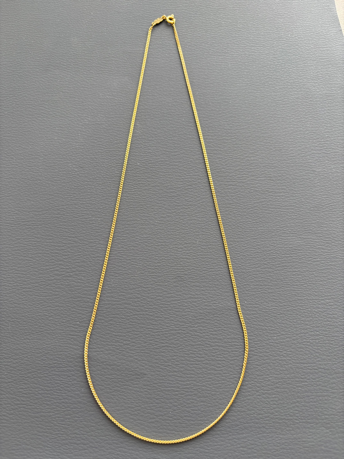 Vintage 18k Gold Chain Necklace