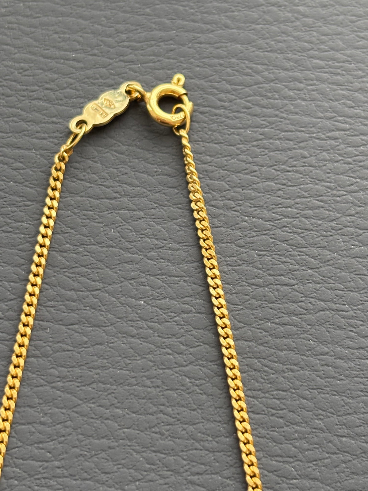 Vintage 18k Gold Chain Necklace