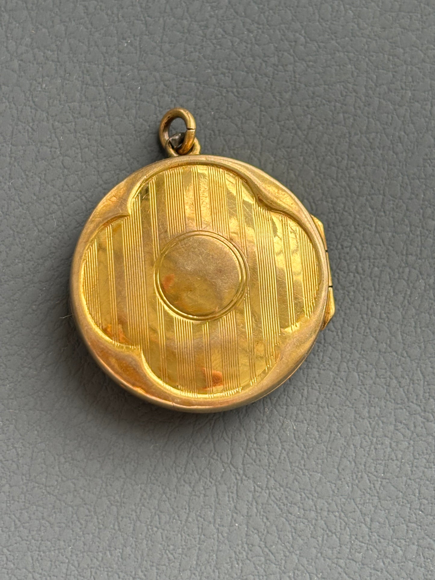 Antique 9k Gold Circular Locket