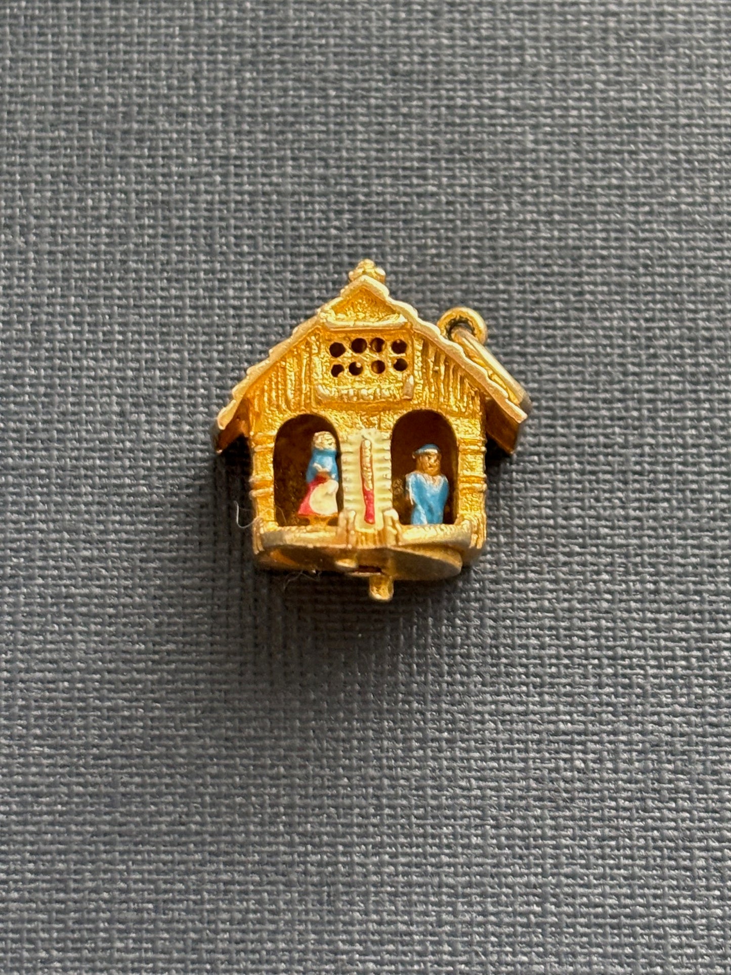 9k Gold Georg Jensen Glockenspiel Weather Charm