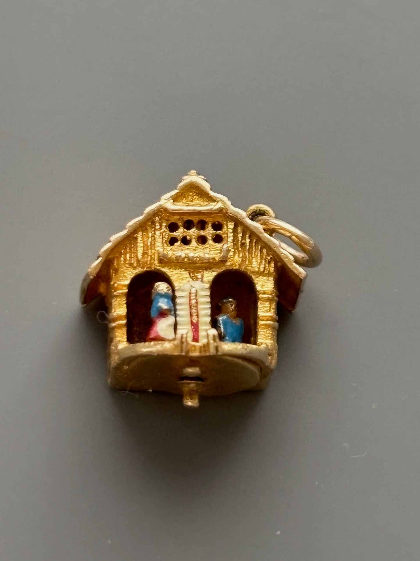 9k Gold Georg Jensen Glockenspiel Weather Charm