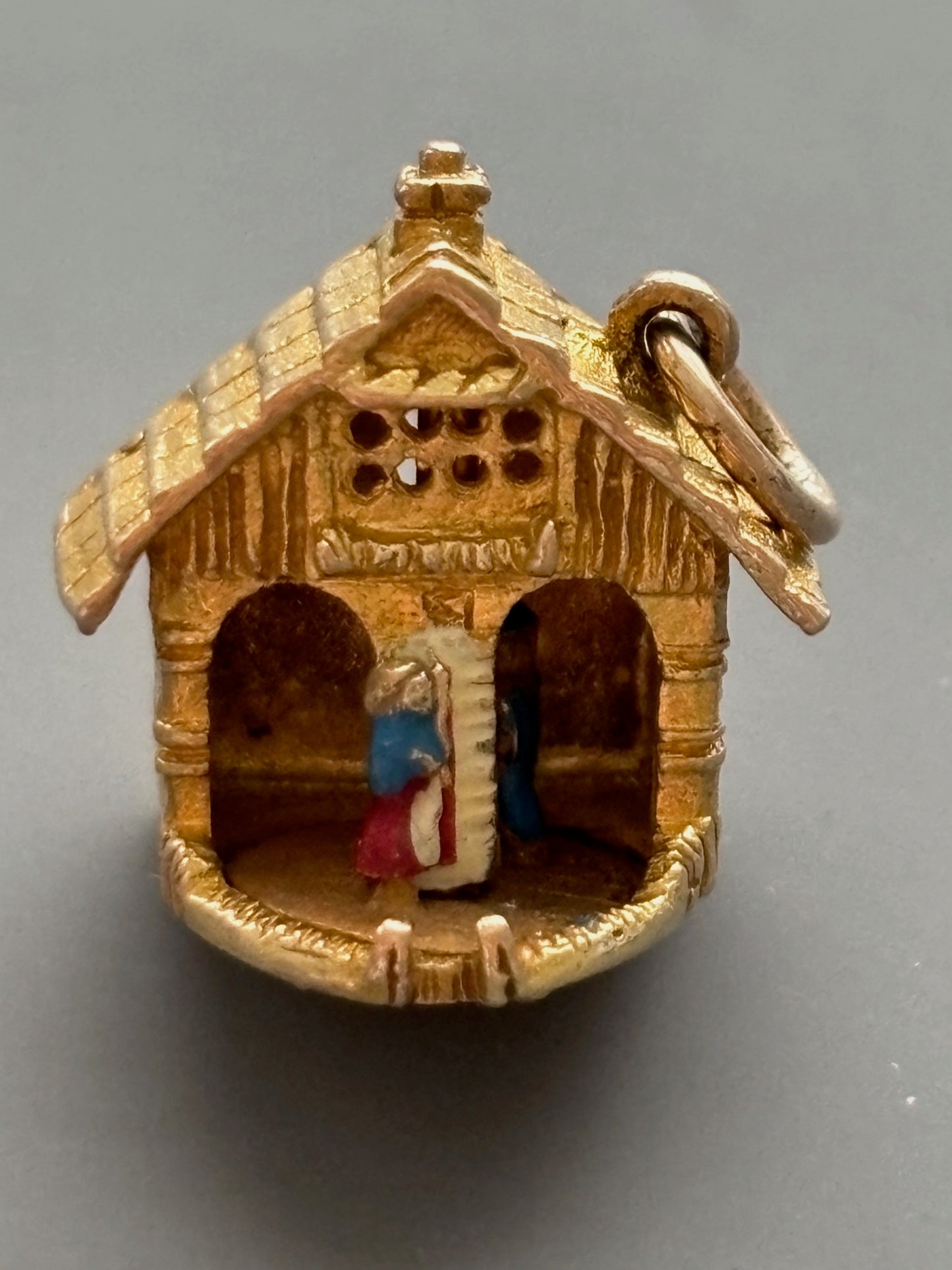 9k Gold Georg Jensen Glockenspiel Weather Charm