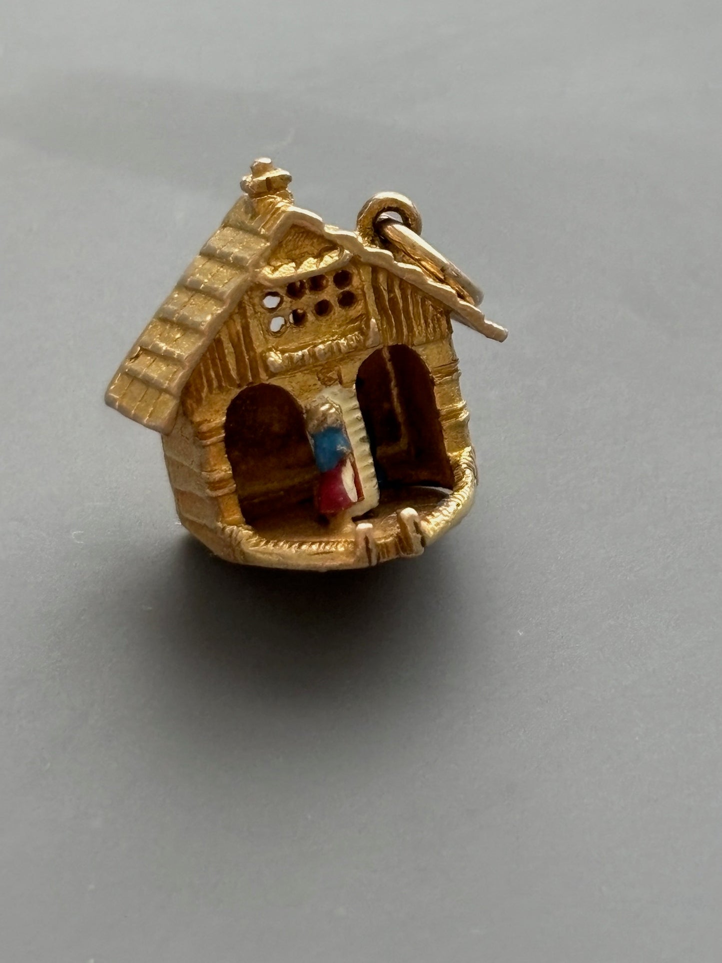 9k Gold Georg Jensen Glockenspiel Weather Charm