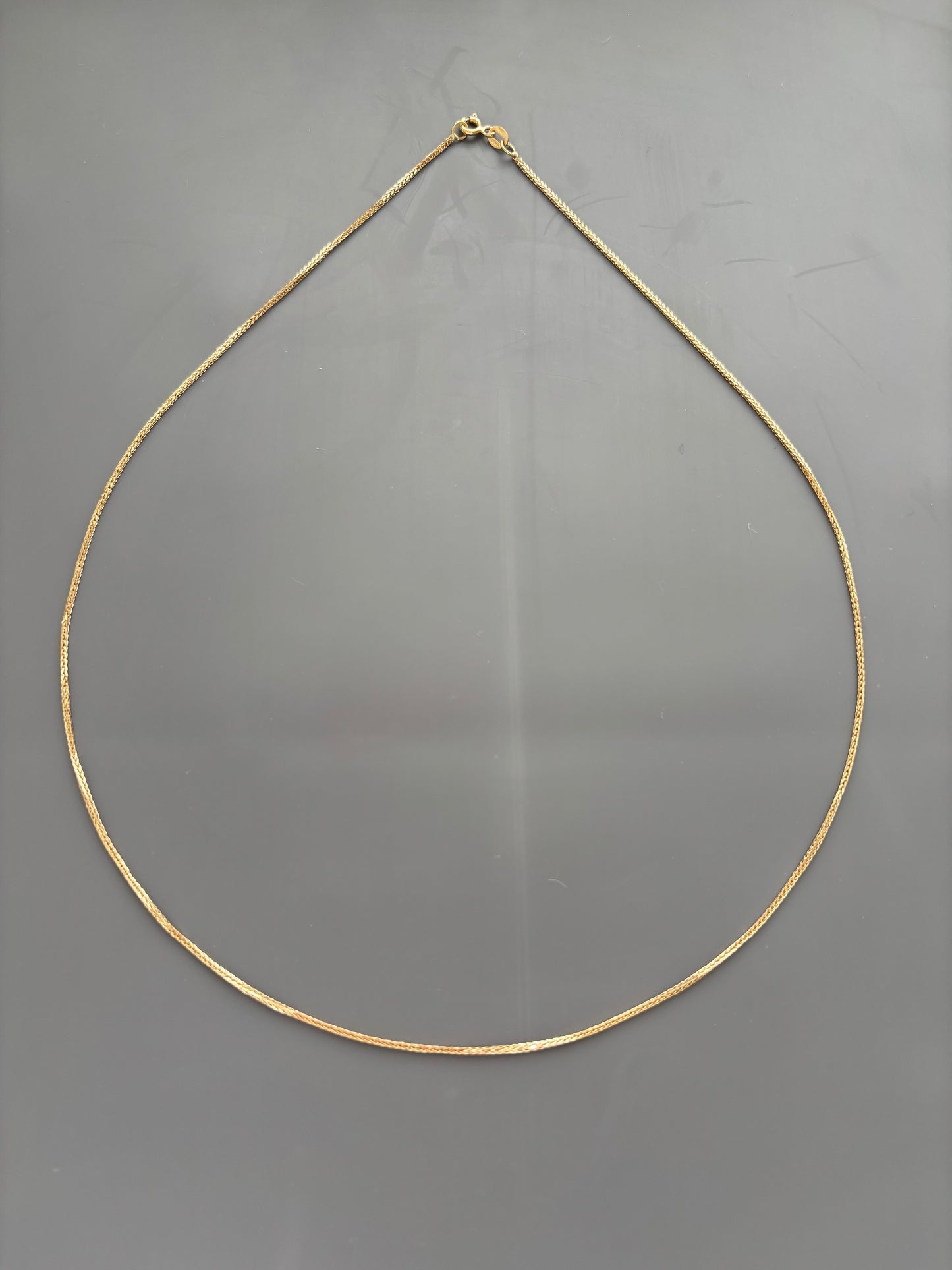 18k Gold 20 inch Chain Necklace