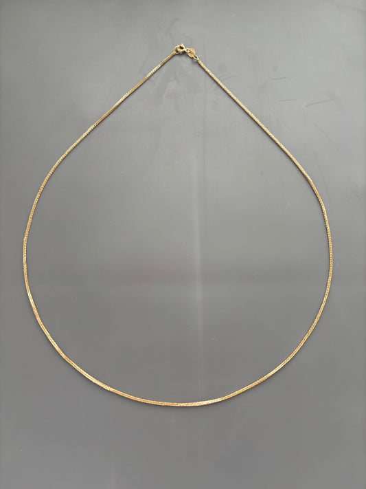 18k Gold 20 inch Chain Necklace