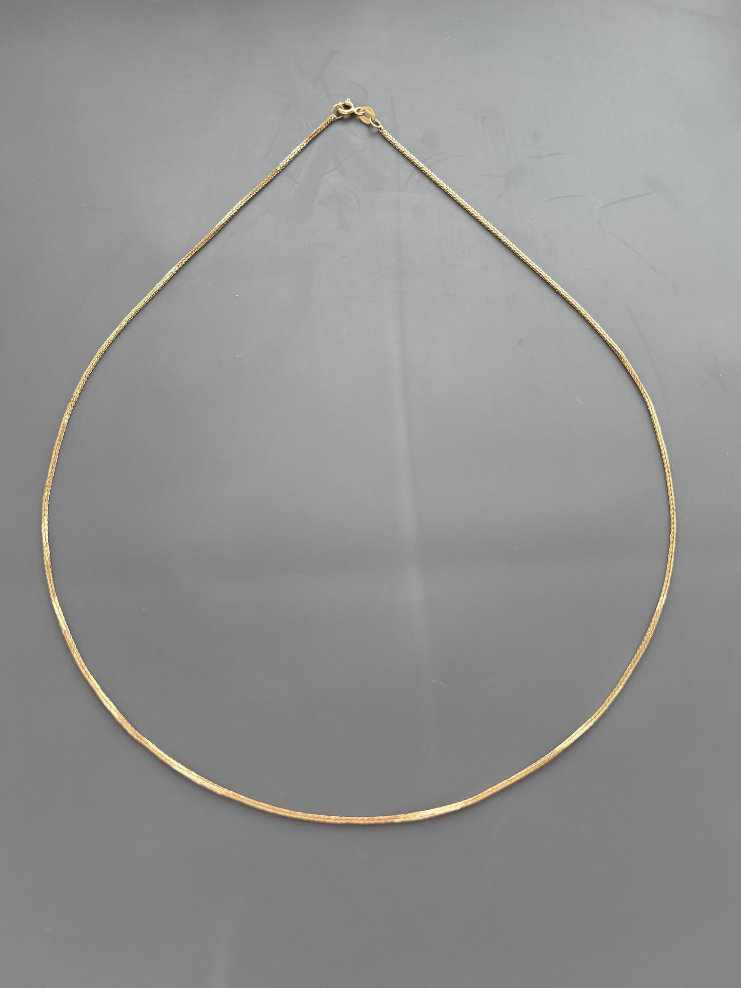 18k Gold 20 inch Chain Necklace