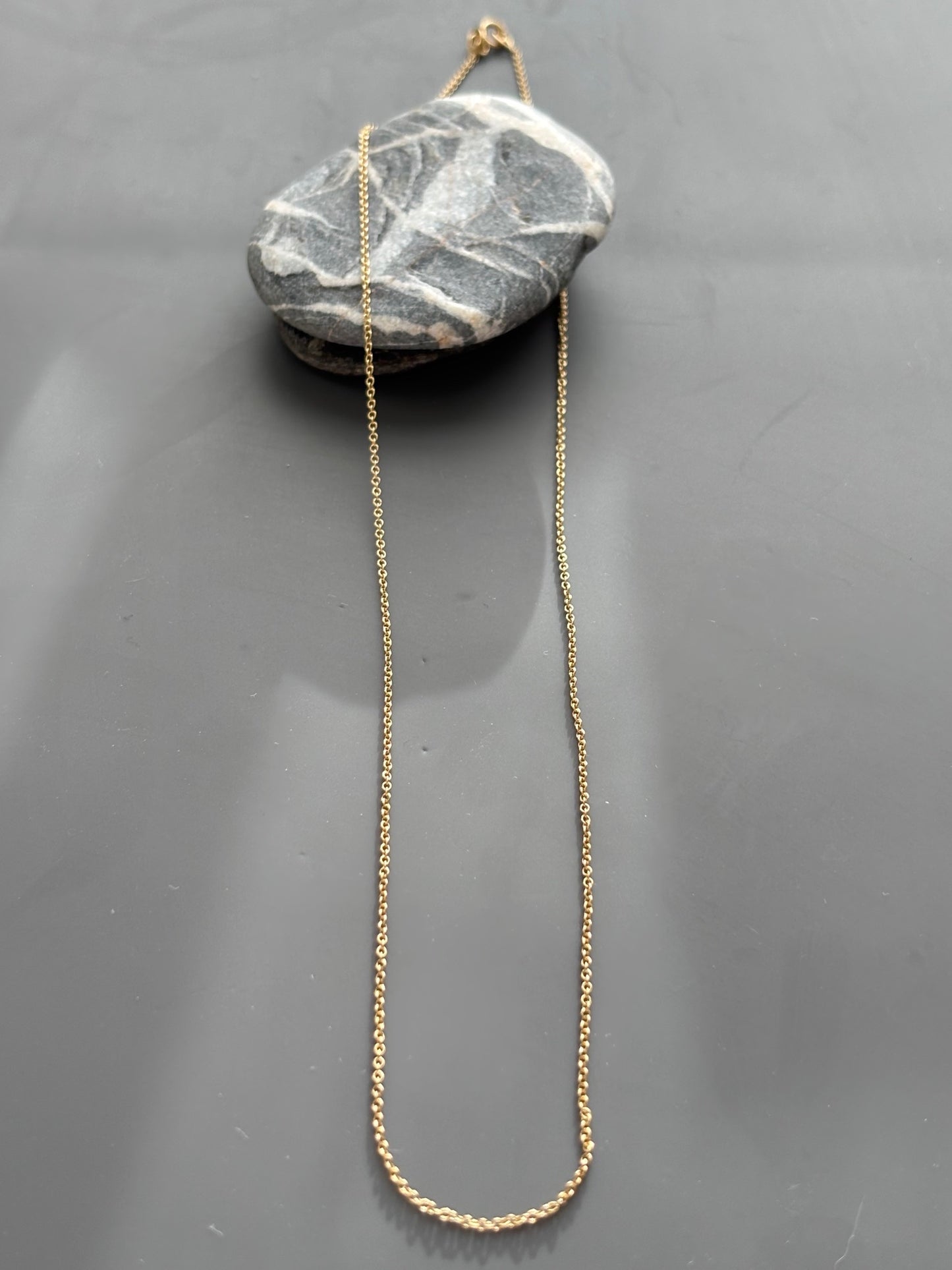 Vintage 18k Gold Fine Rolo / Belcher Chain