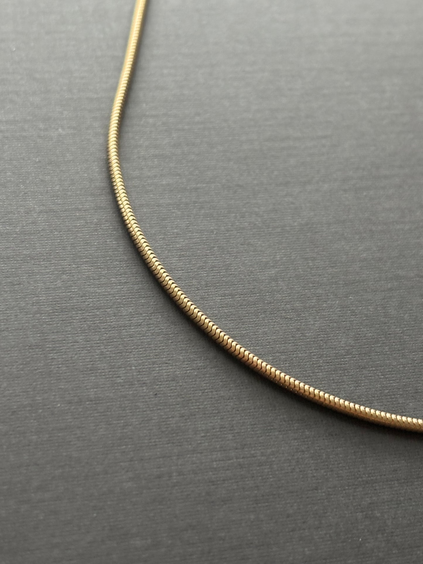 Vintage 9k Gold Snake Chain