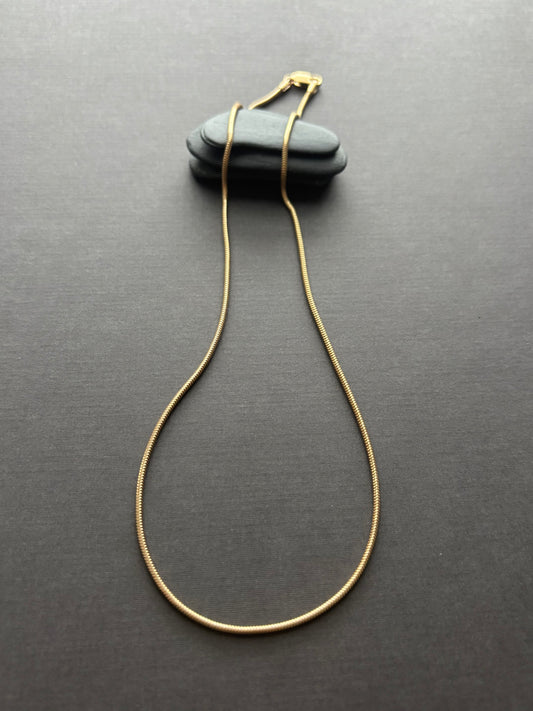 Vintage 9k Gold Snake Chain