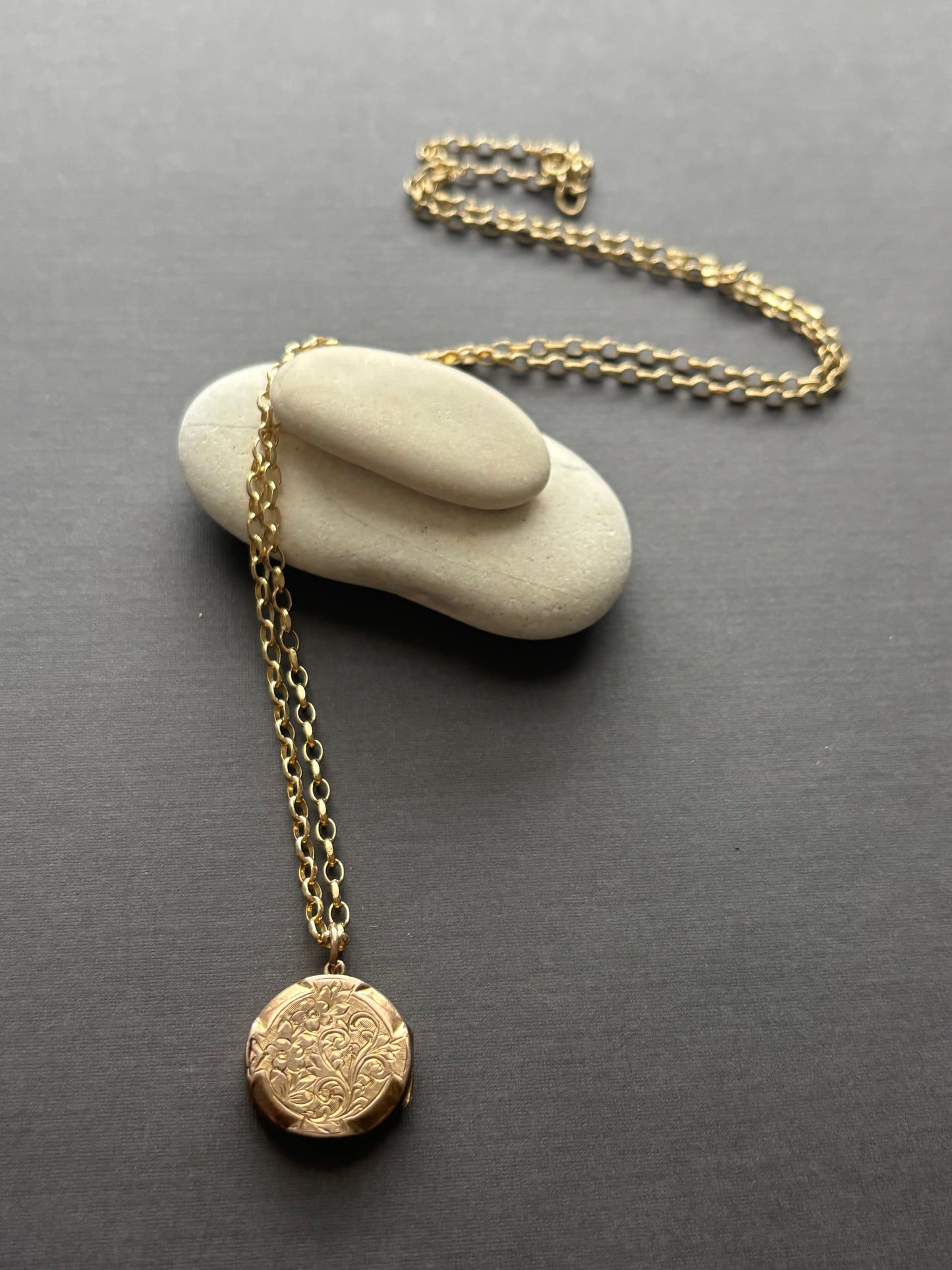 Vintage 9k Gold Belcher / Rolo Chain