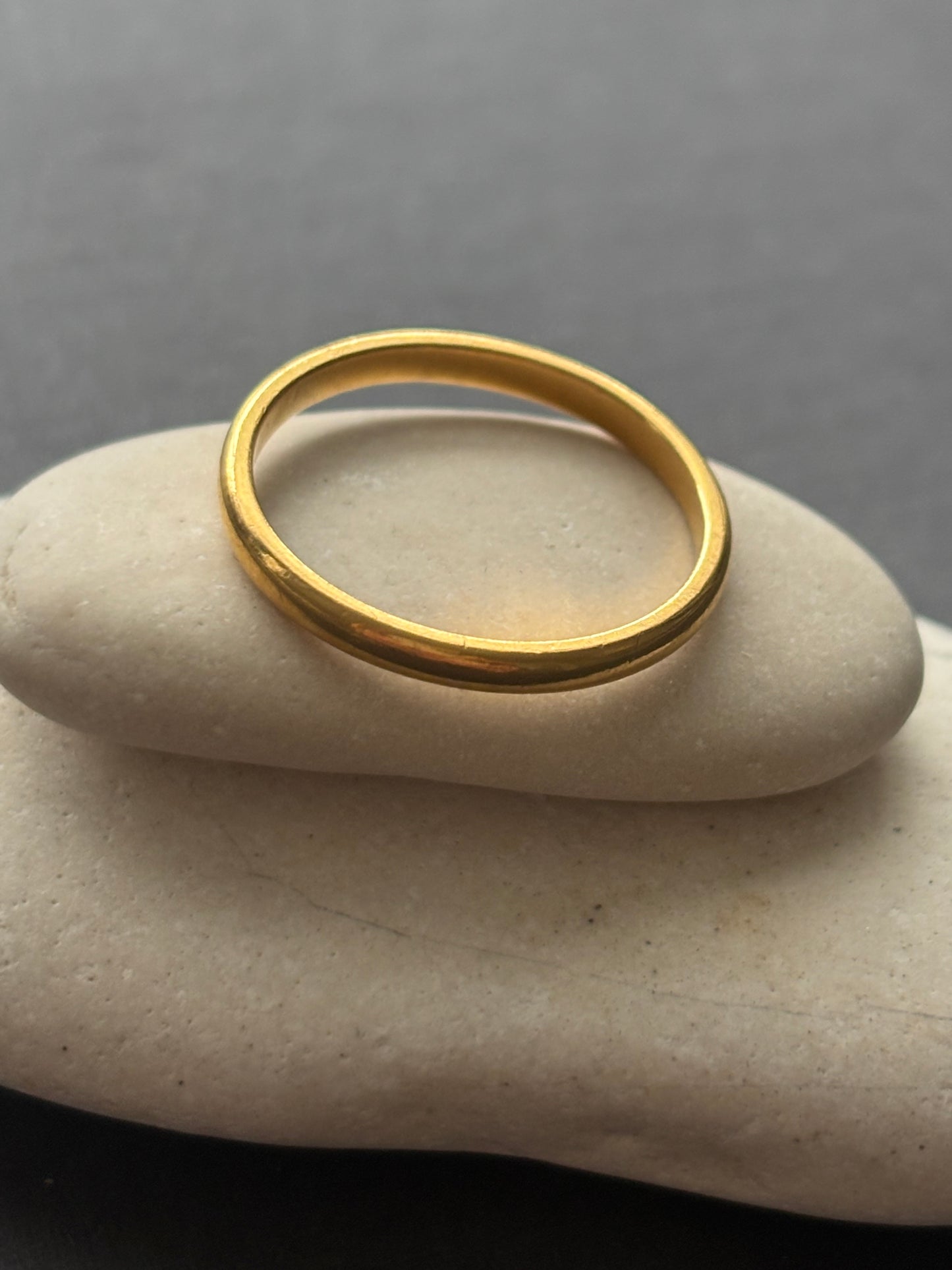 Vintage 22k Gold Band Ring