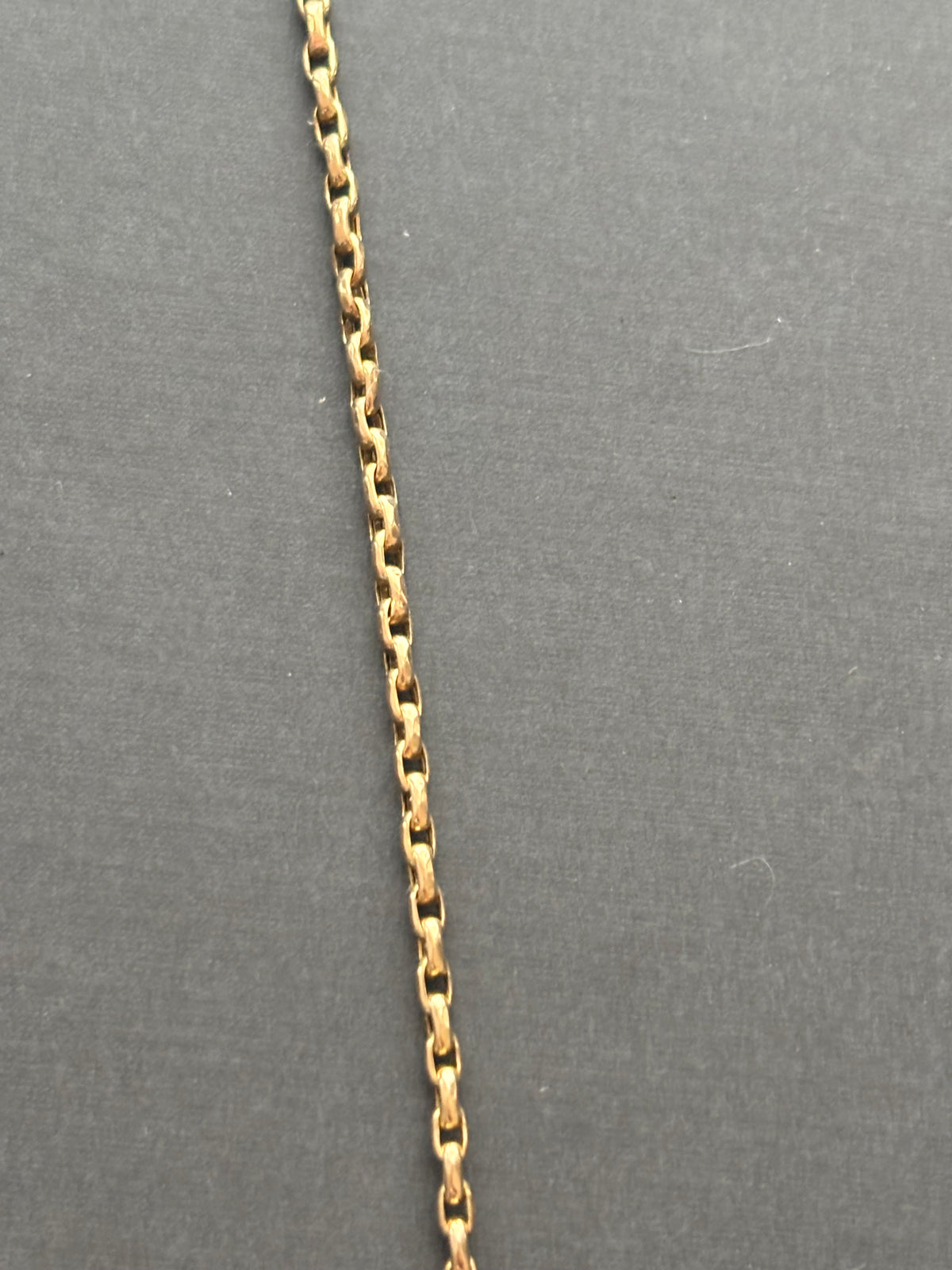 Antique 9k Gold Guard Chain Necklace