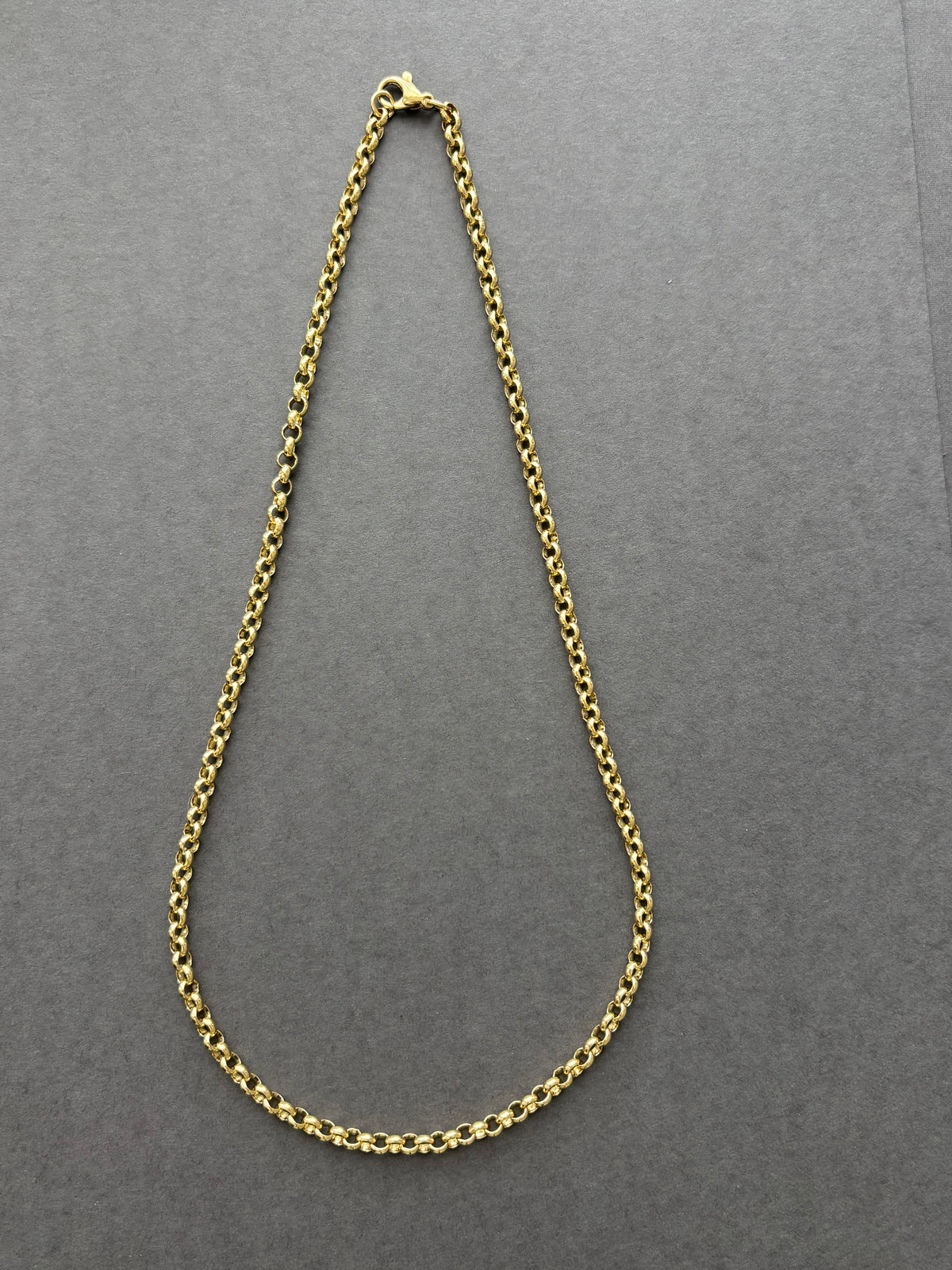 Vintage 9k Gold Belcher / Rolo Chain